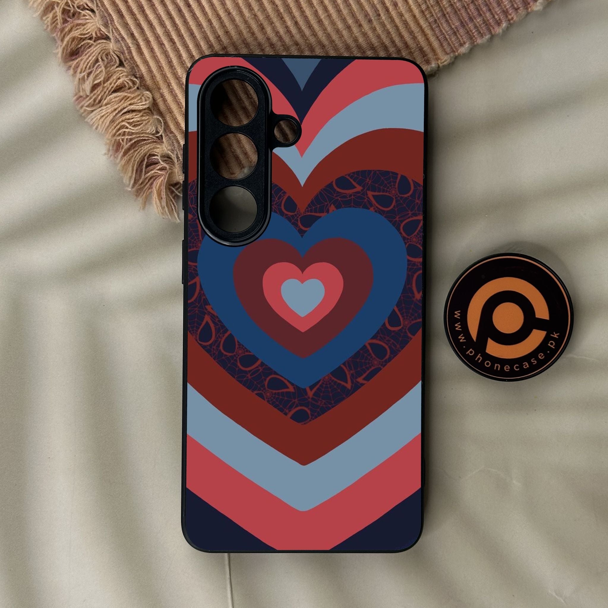 Galaxy S26 - Heart 2.0 Design 2 - Premium Metal Printed Soft Bumper Shock Proof Case