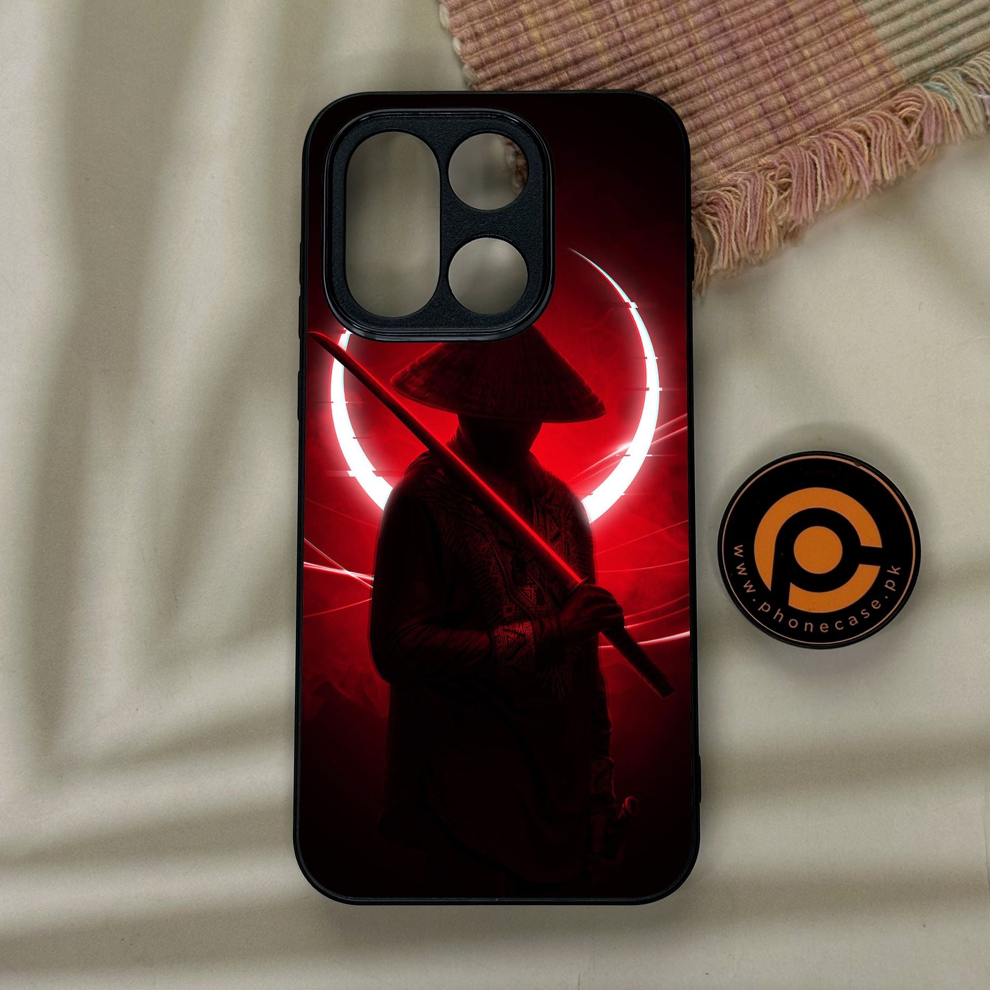 OnePlus 15 - Ninja Design 7 - Premium Metal Printed Soft Bumper Shock Proof Case