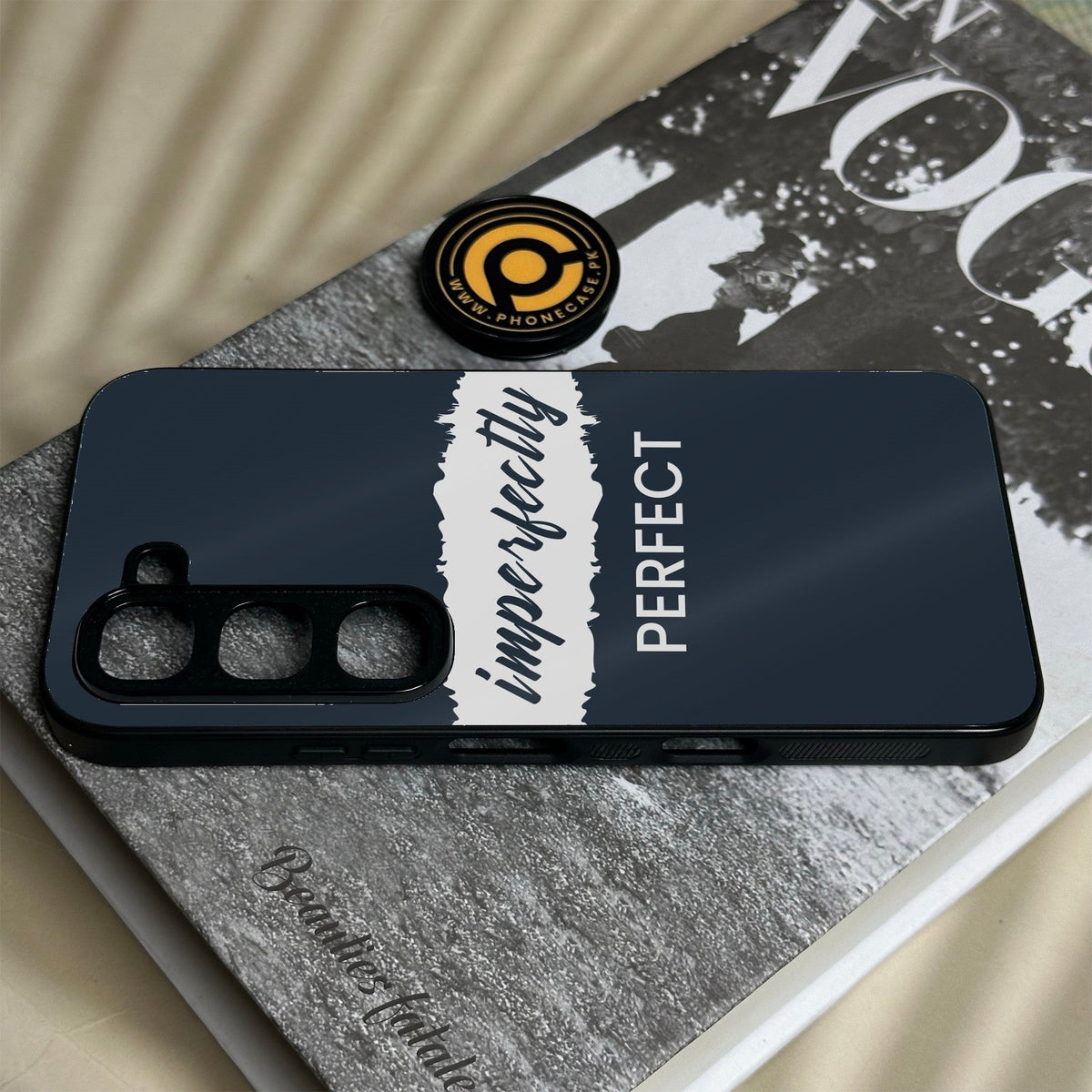 Infinix Hot 70 Pro - Imperfectly - Premium Metal Printed Soft Bumper Shock Proof Case