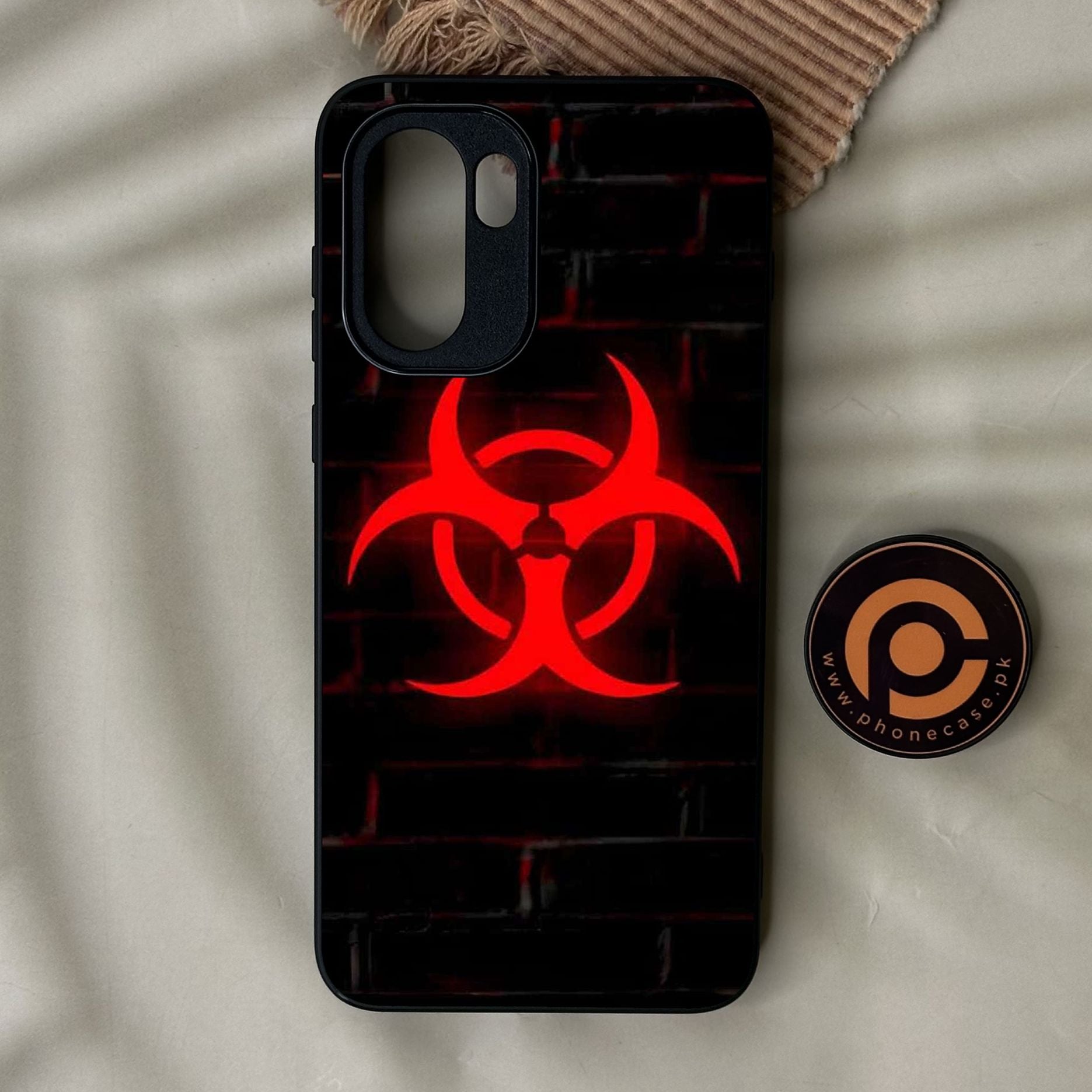 OnePlus Ace 6 - Biohazard Design 6 - Premium Metal Printed Soft Bumper Shock Proof Case