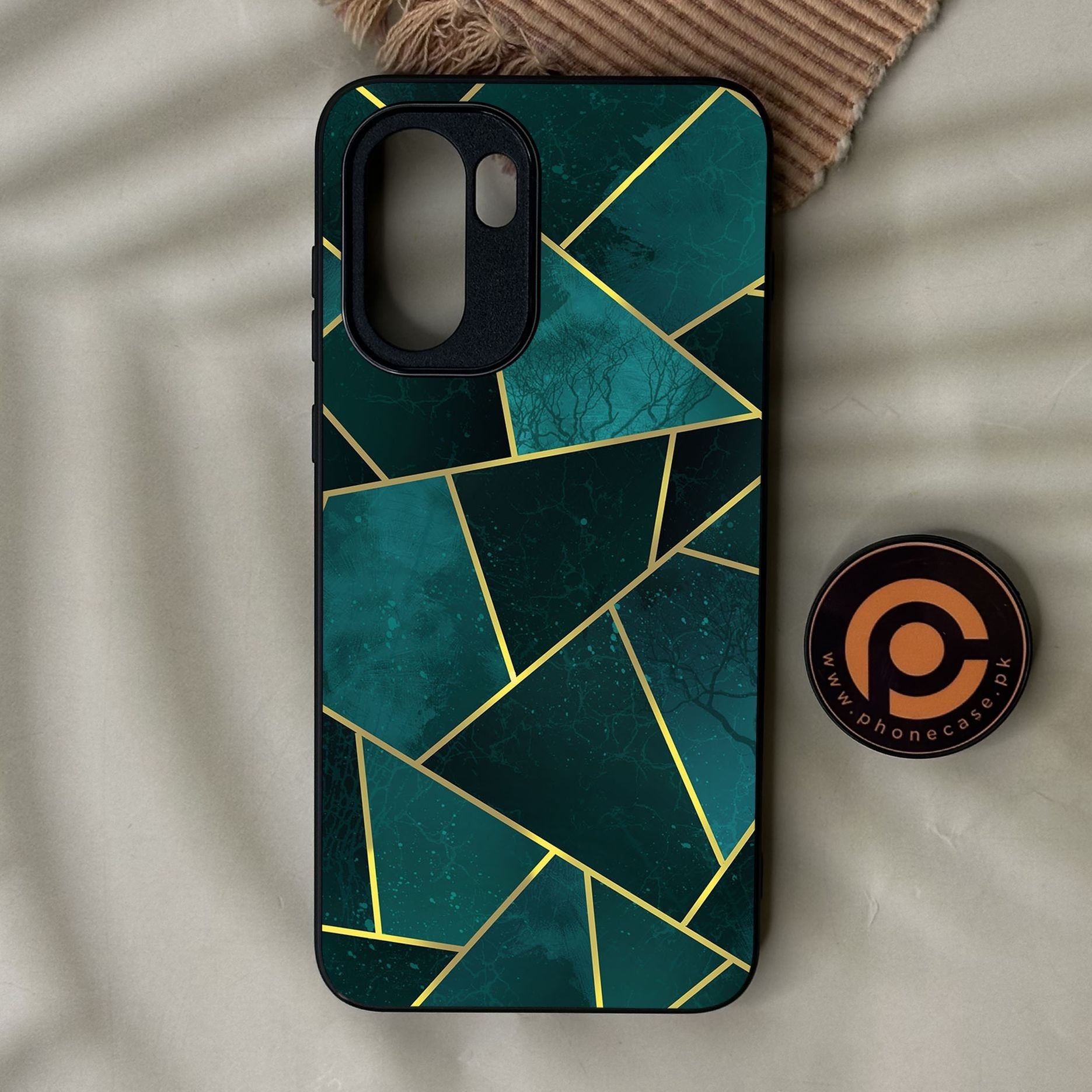 OnePlus Ace 6 - Geometric Design 1 - Premium Metal Printed Soft Bumper Shock Proof Case