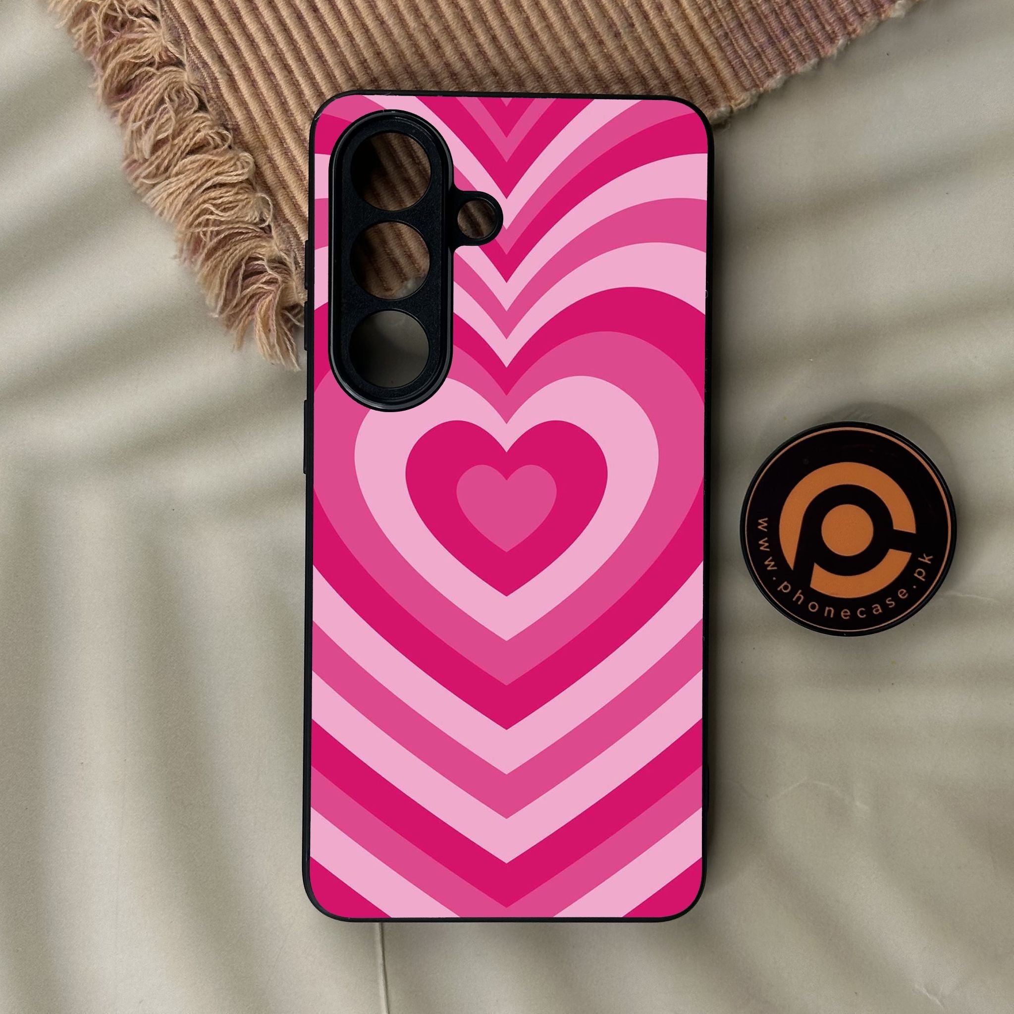Galaxy S26 - Heartbeat Design 6 - Premium Metal Printed Soft Bumper Shock Proof Case