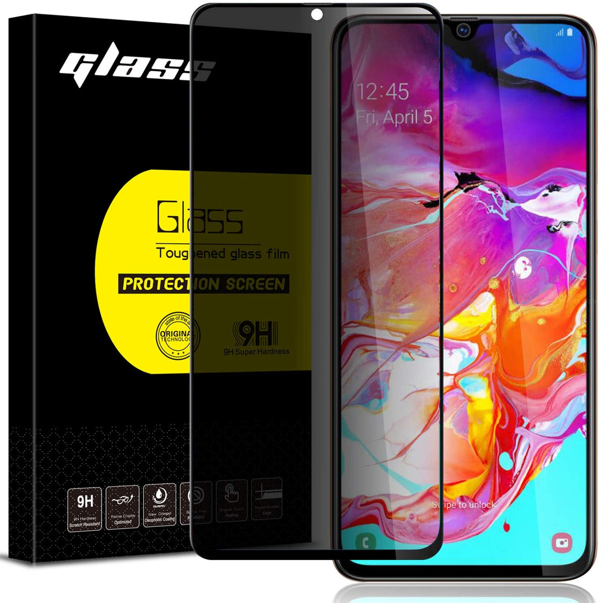 Oppo Reno 14/ 14F/ Reno 13/ A6 Pro - Privacy Anti-Spy Tempered Glass Screen Protector