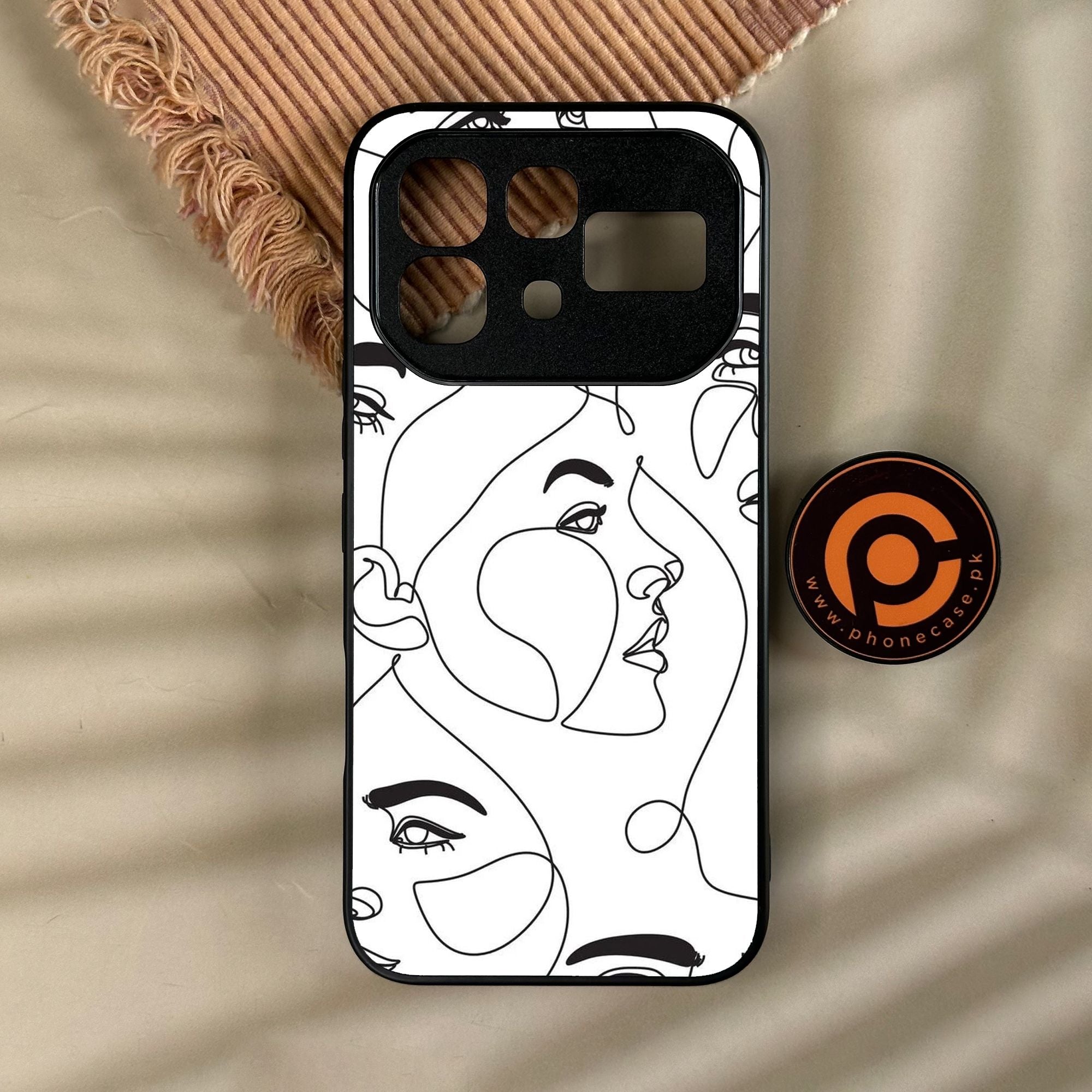 Infinix Note 60 Pro - Girls Design 7 - Premium Metal Printed Soft Bumper Shock Proof Case