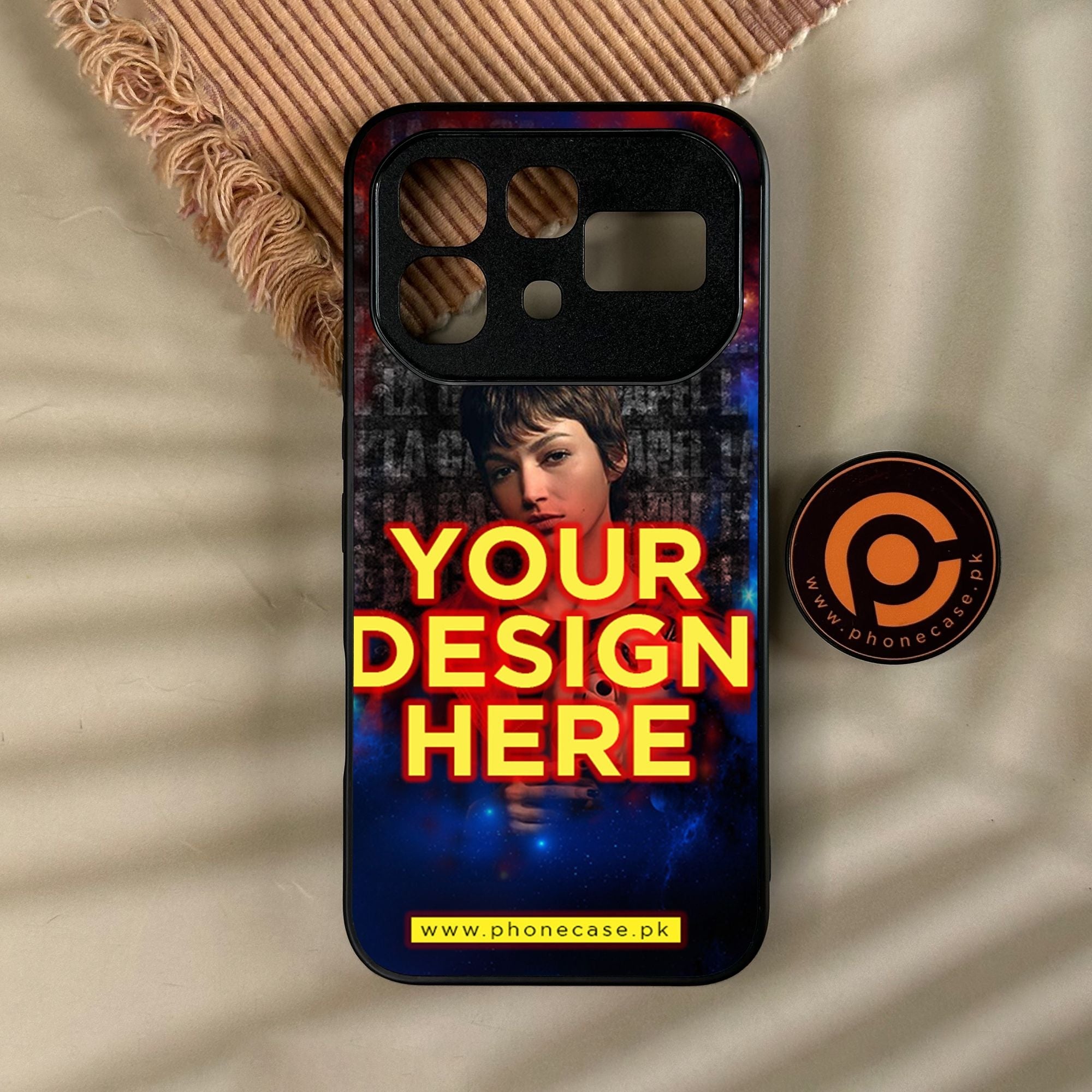 Infinix Note 60 - Customize Your Own - Premium Metal Printed Soft Bumper Shock Proof Case