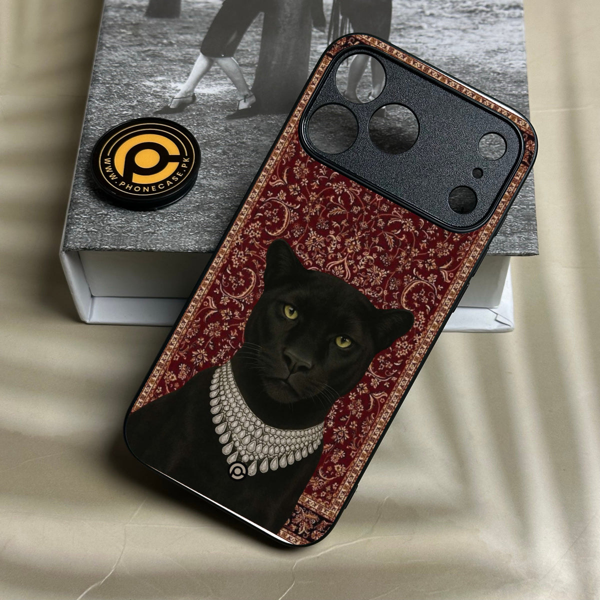 Iphone 18 Pro - Black Panther - Premium Metal Printed Soft Bumper Shock Proof Case