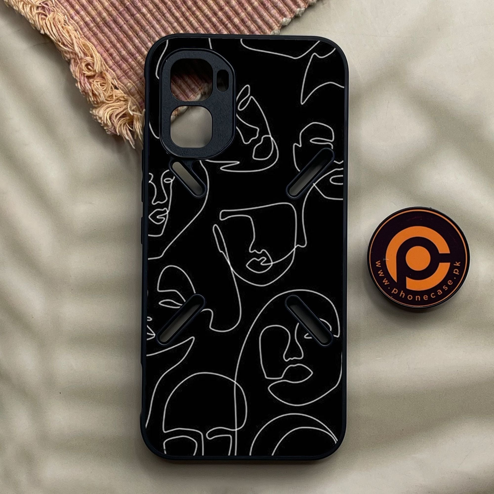 Infinix GT 50 Pro - Girls Design 4 - Premium Metal Printed Soft Bumper Shock Proof Case