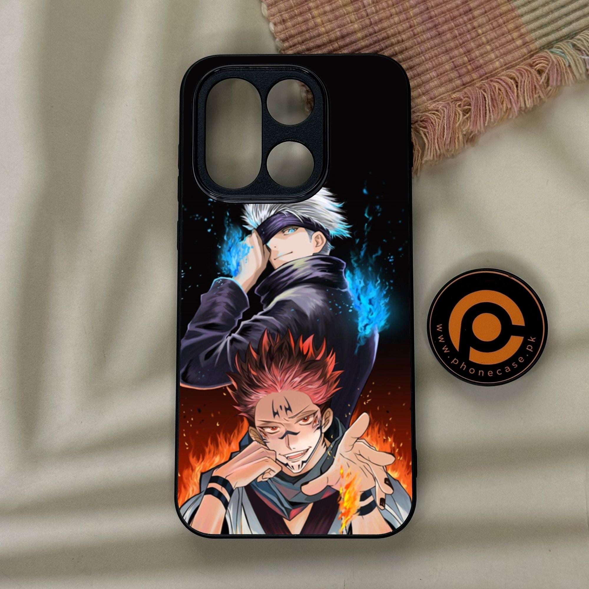 OnePlus 15 - Anime 2.0 Design 10 - Premium Metal Printed Soft Bumper Shock Proof Case
