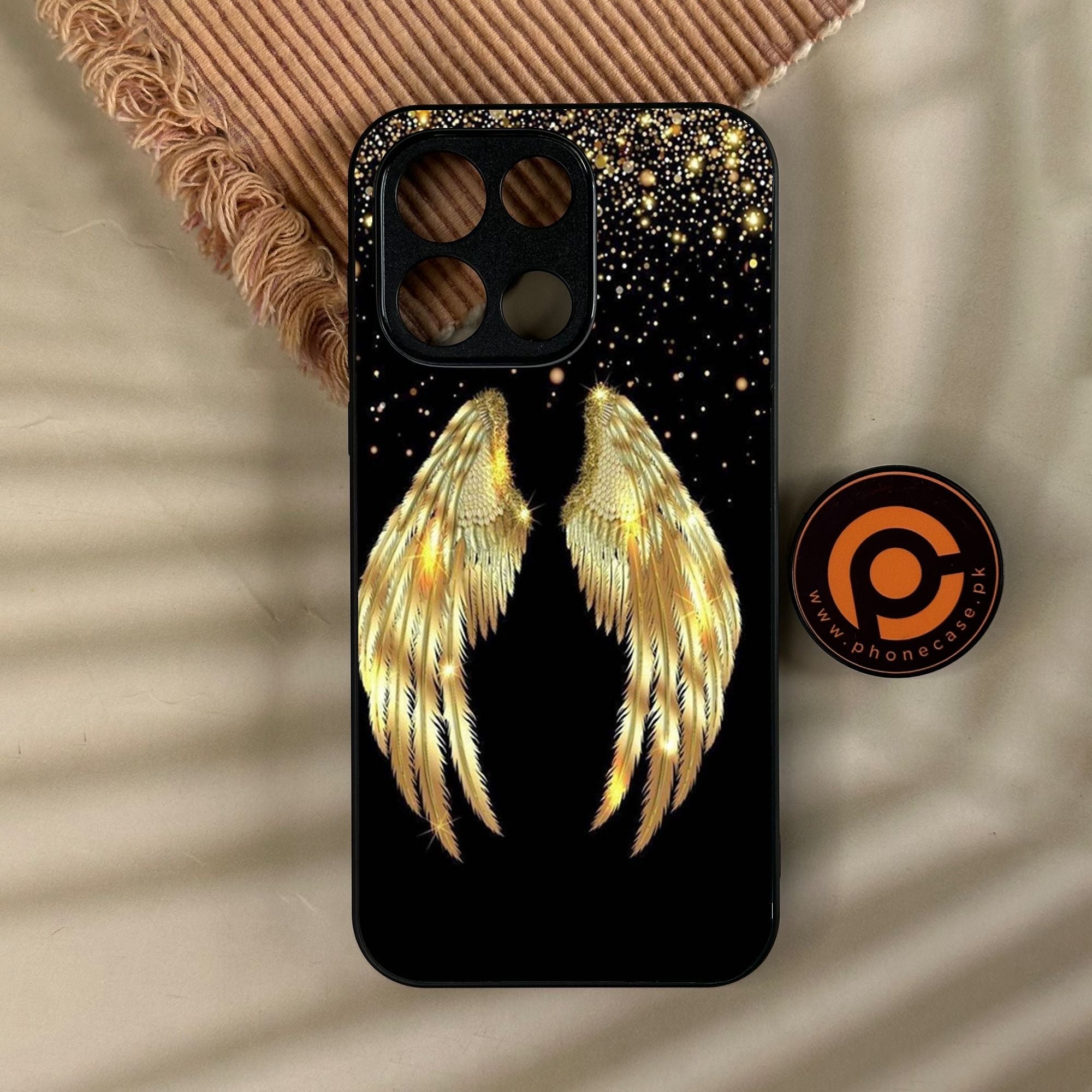 OnePlus Turbo 6 - Angel Wings Design 1 - Premium Metal Printed Soft Bumper Shock Proof Case