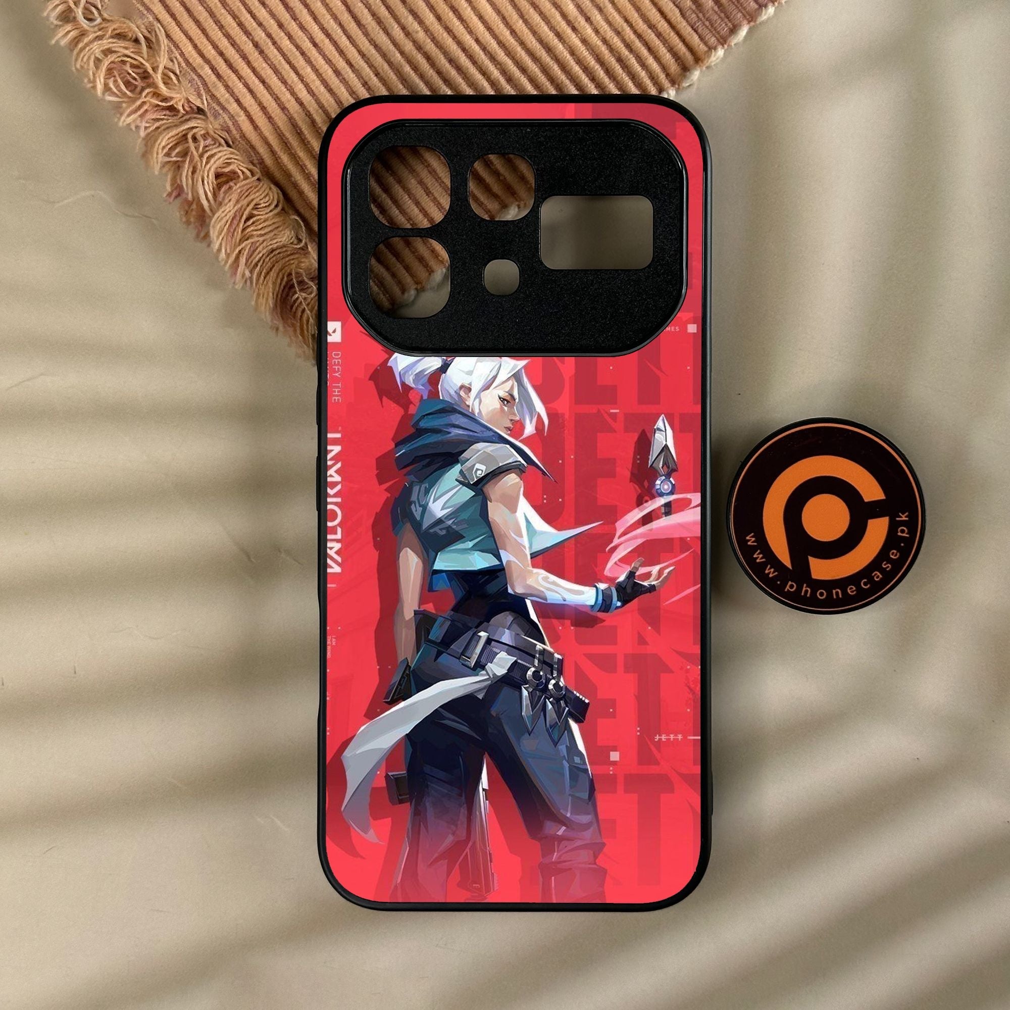 Infinix Note 60 Pro - Battle-Ready Design 5 - Premium Metal Printed Soft Bumper Shock Proof Case