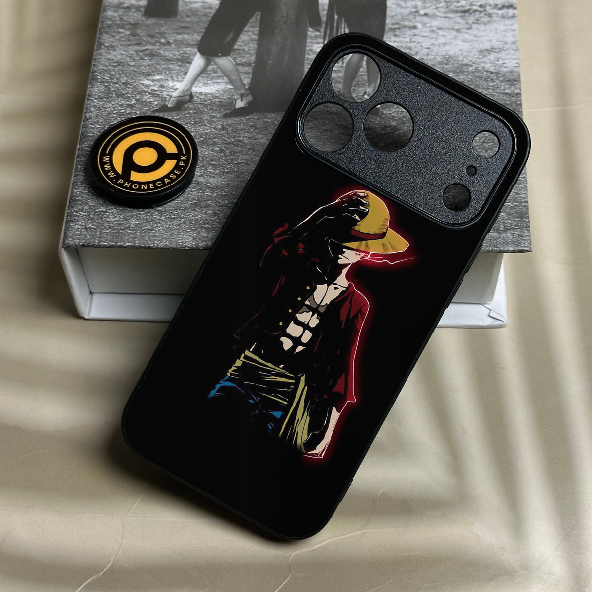 Iphone 18 Pro - Anime Series Design 5 - Premium Metal Printed Soft Bumper Shock Proof Case