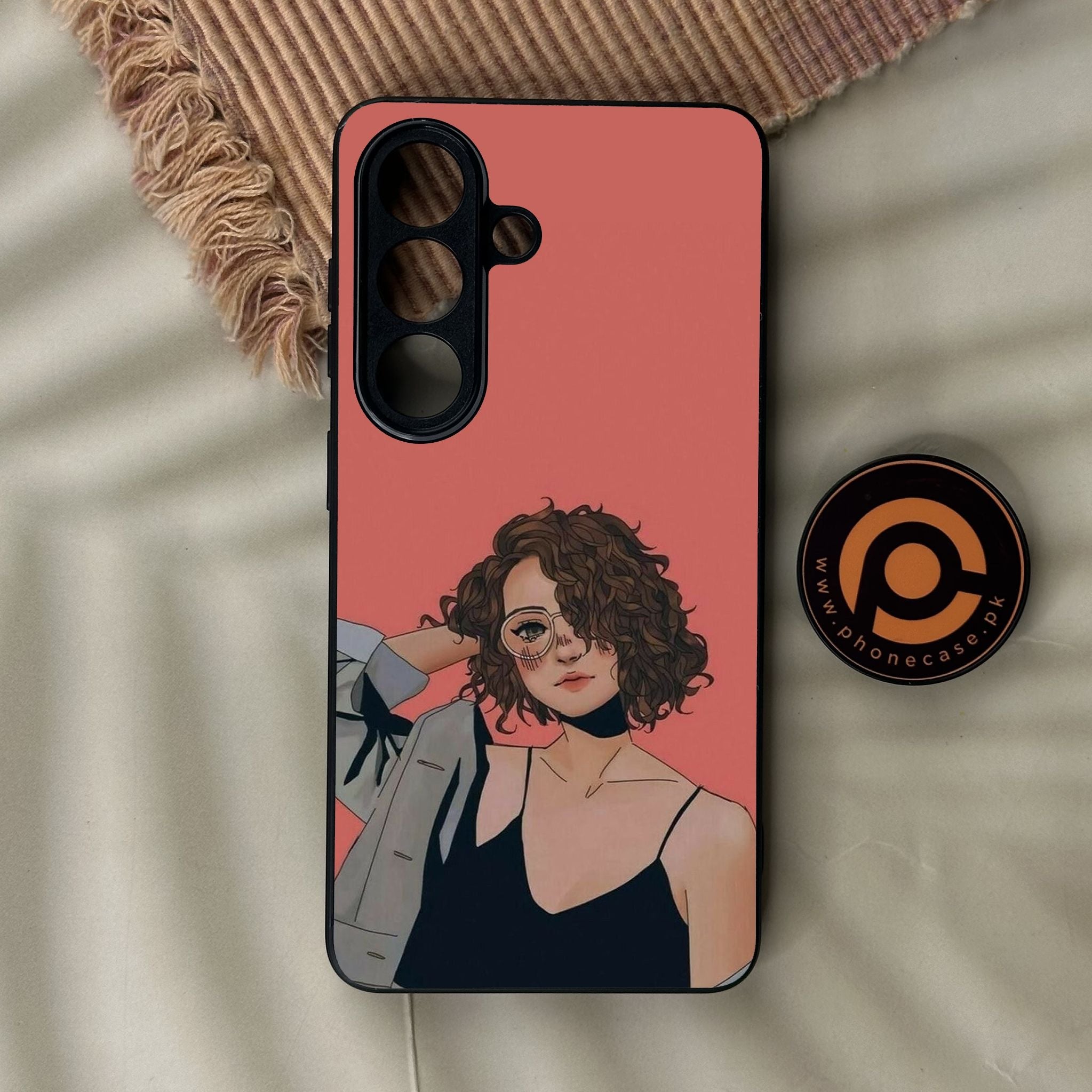 Galaxy S26 - Anime Girls Design 6 - Premium Metal Printed Soft Bumper Shock Proof Case