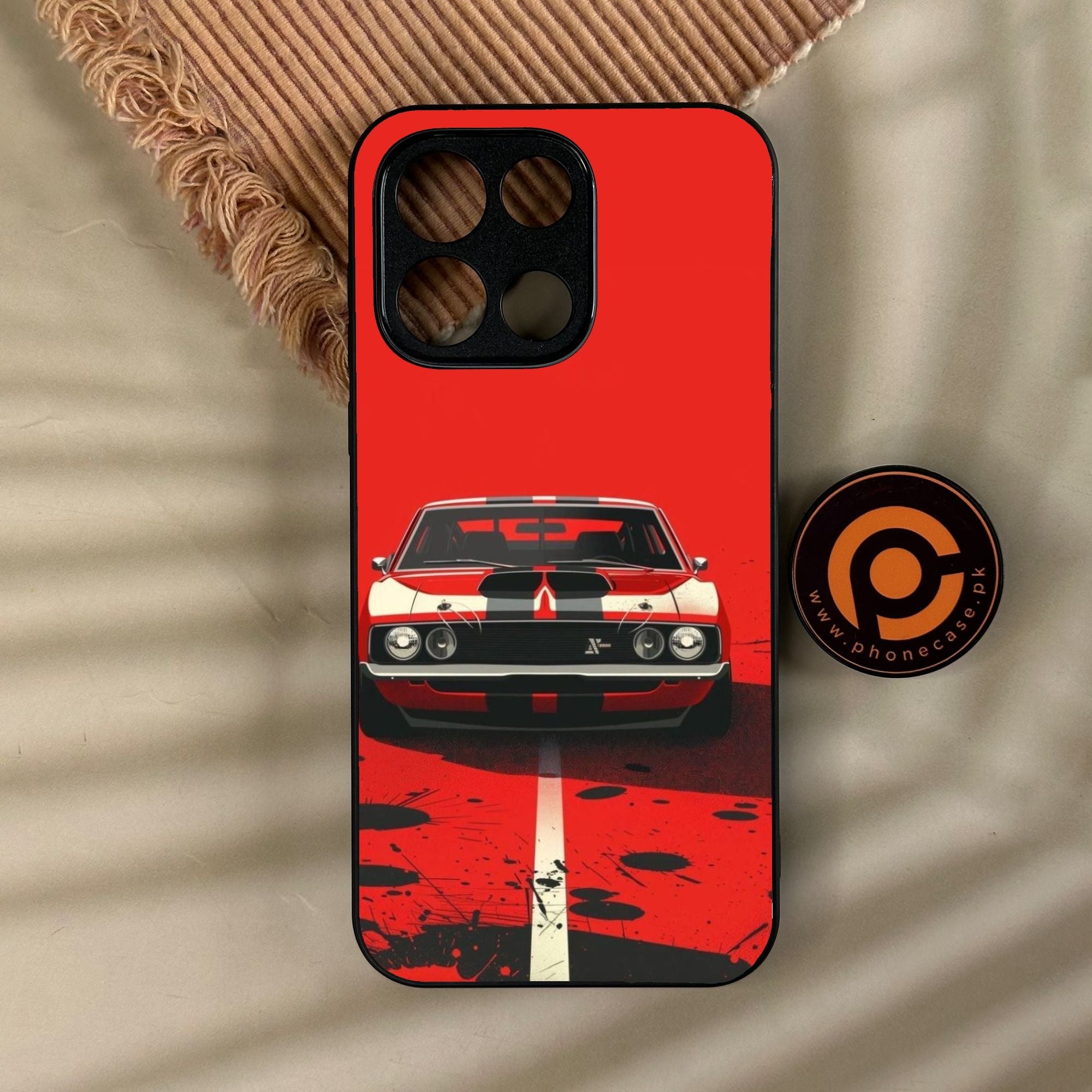 OnePlus Turbo 6 - Classic Racer Vibes - Premium Metal Printed Soft Bumper Shock Proof Case