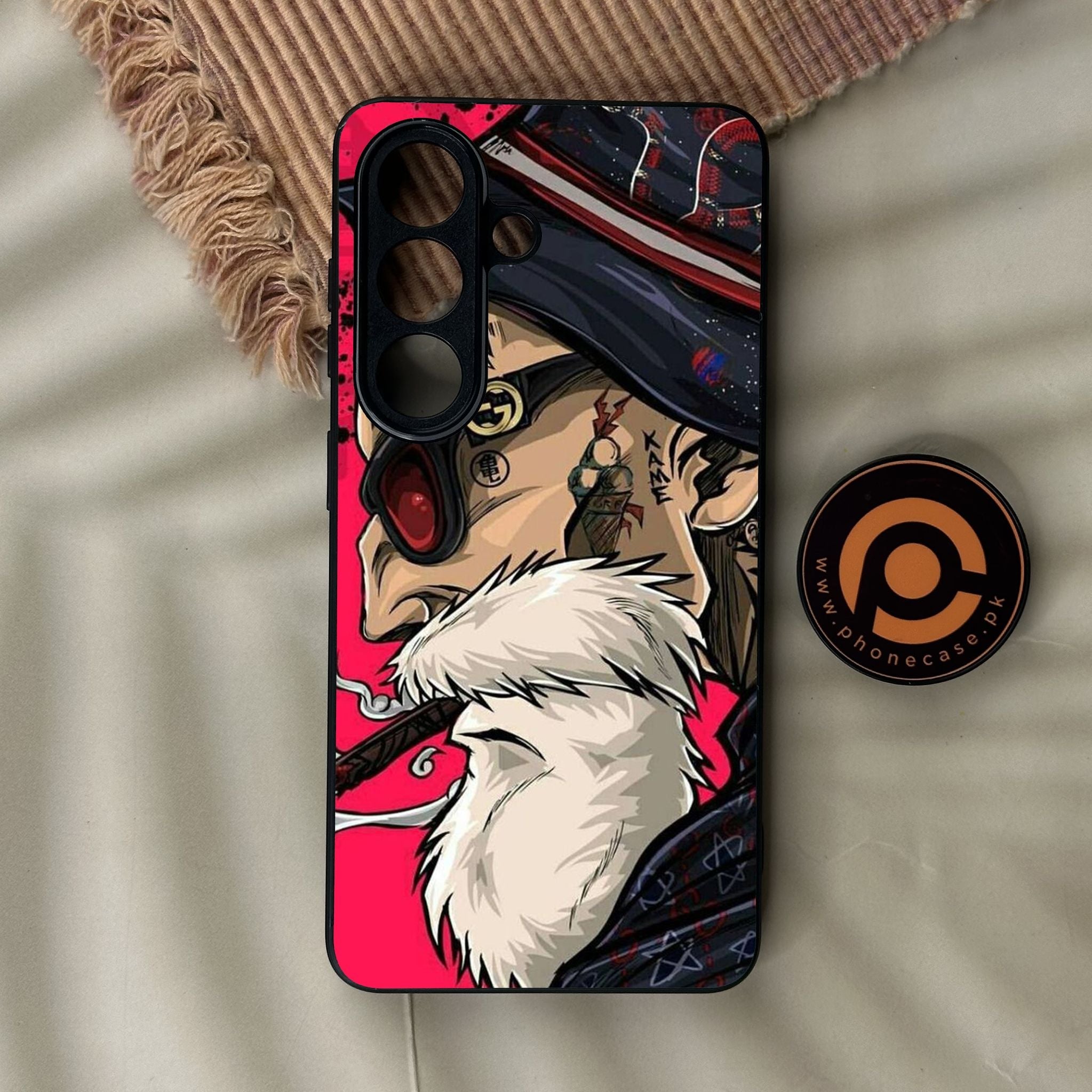 Galaxy S26 - Master Roshi - Premium Metal Printed Soft Bumper Shock Proof Case