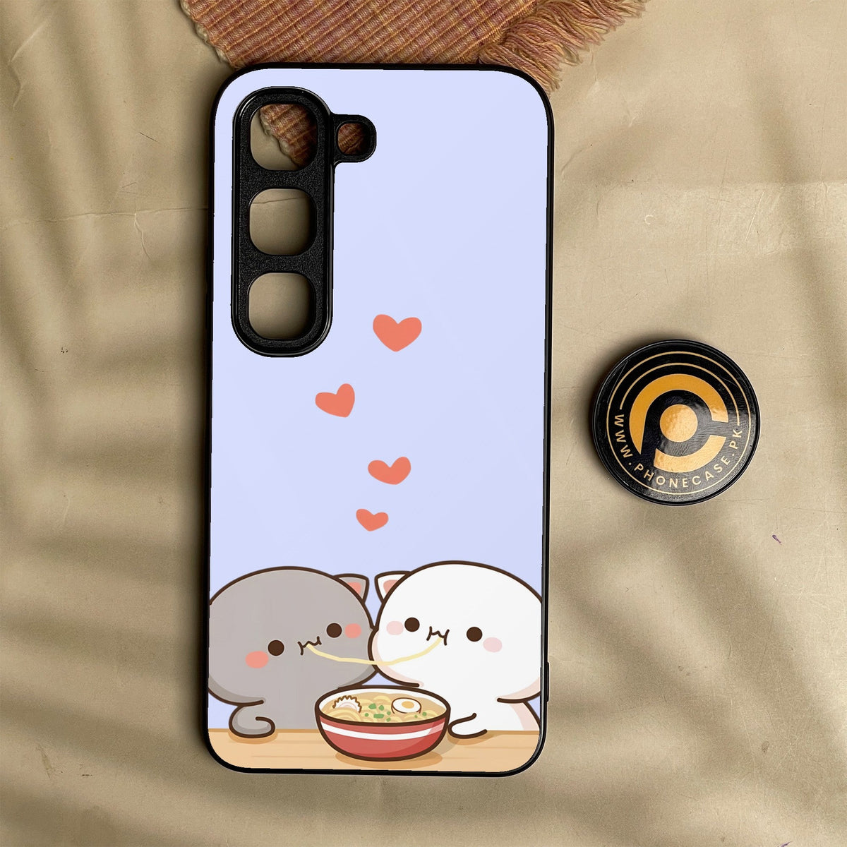 Infinix Hot 70 Pro - Cute Bubu Dudu Design 10 - Premium Metal Printed Soft Bumper Shock Proof Case