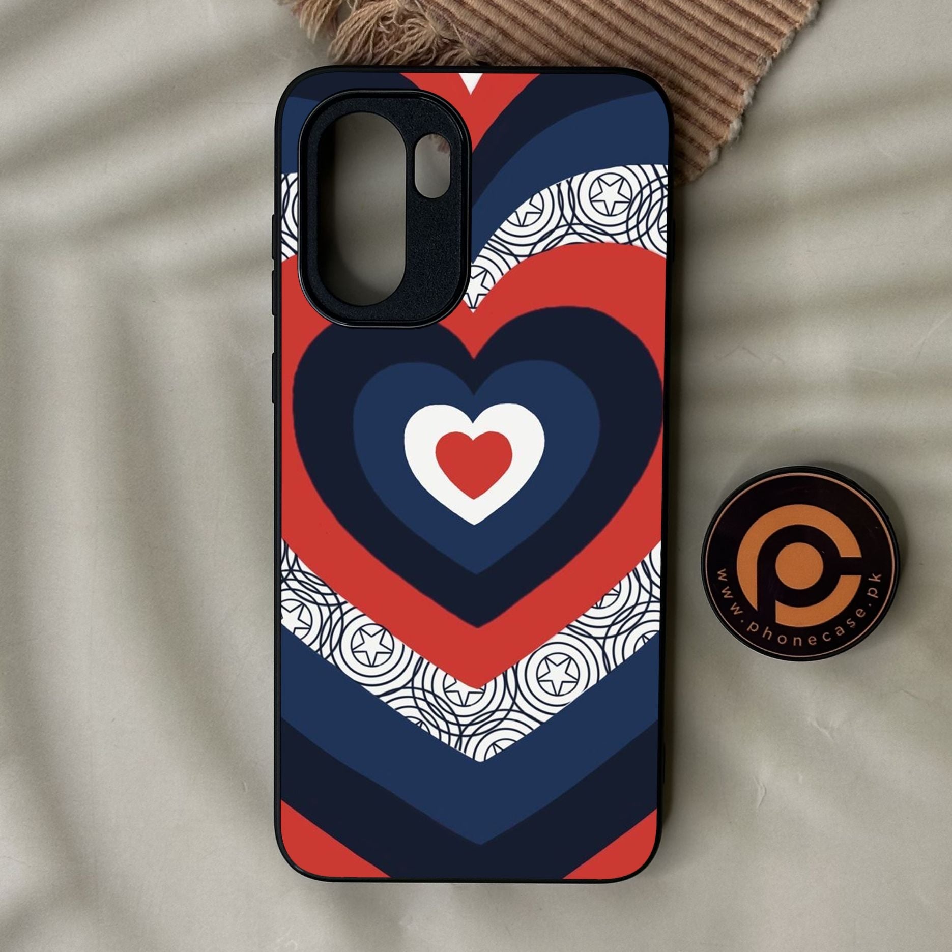 OnePlus 15R - Heart 2.0 Design 3 - Premium Metal Printed Soft Bumper Shock Proof Case