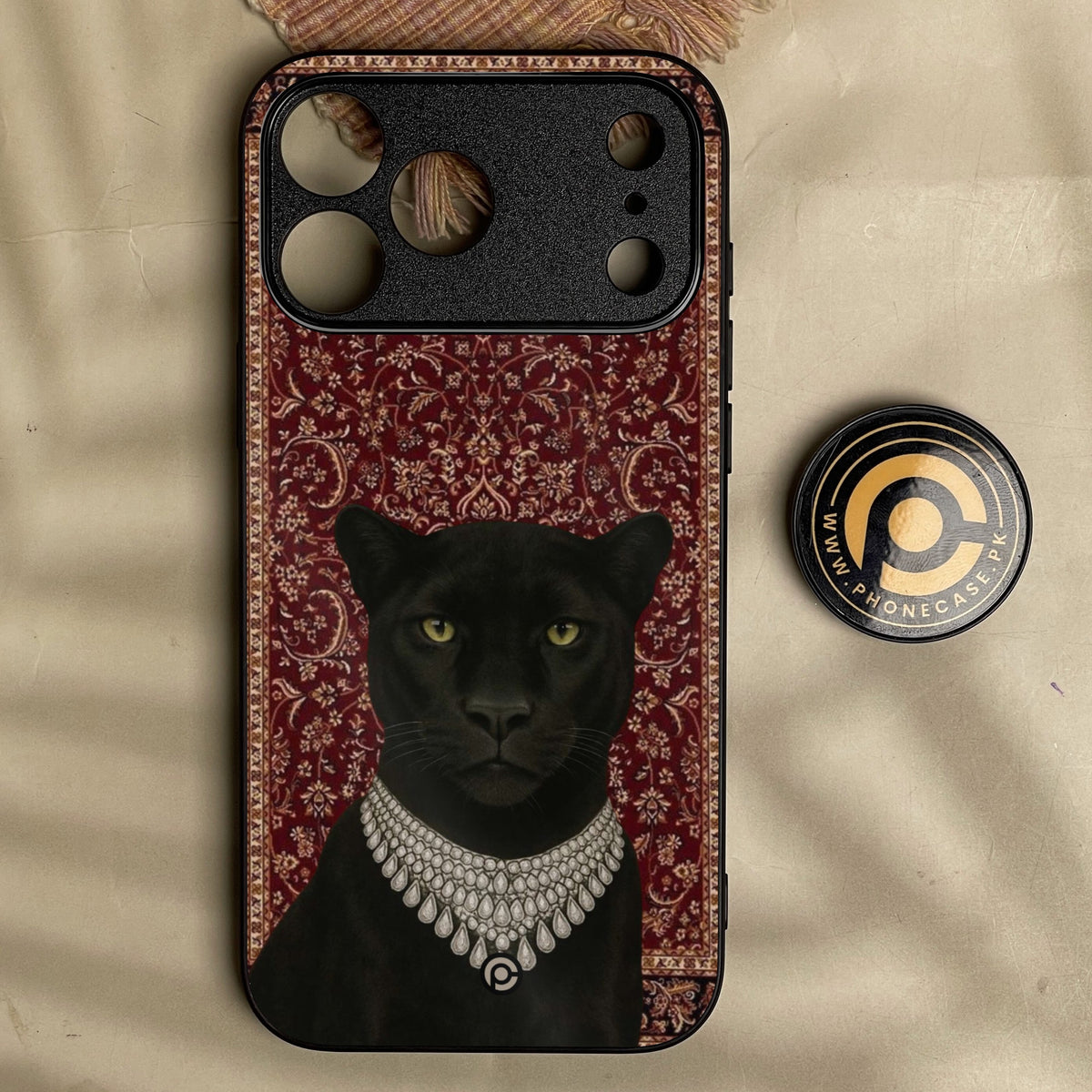 Iphone 18 Pro Max - Black Panther - Premium Metal Printed Soft Bumper Shock Proof Case