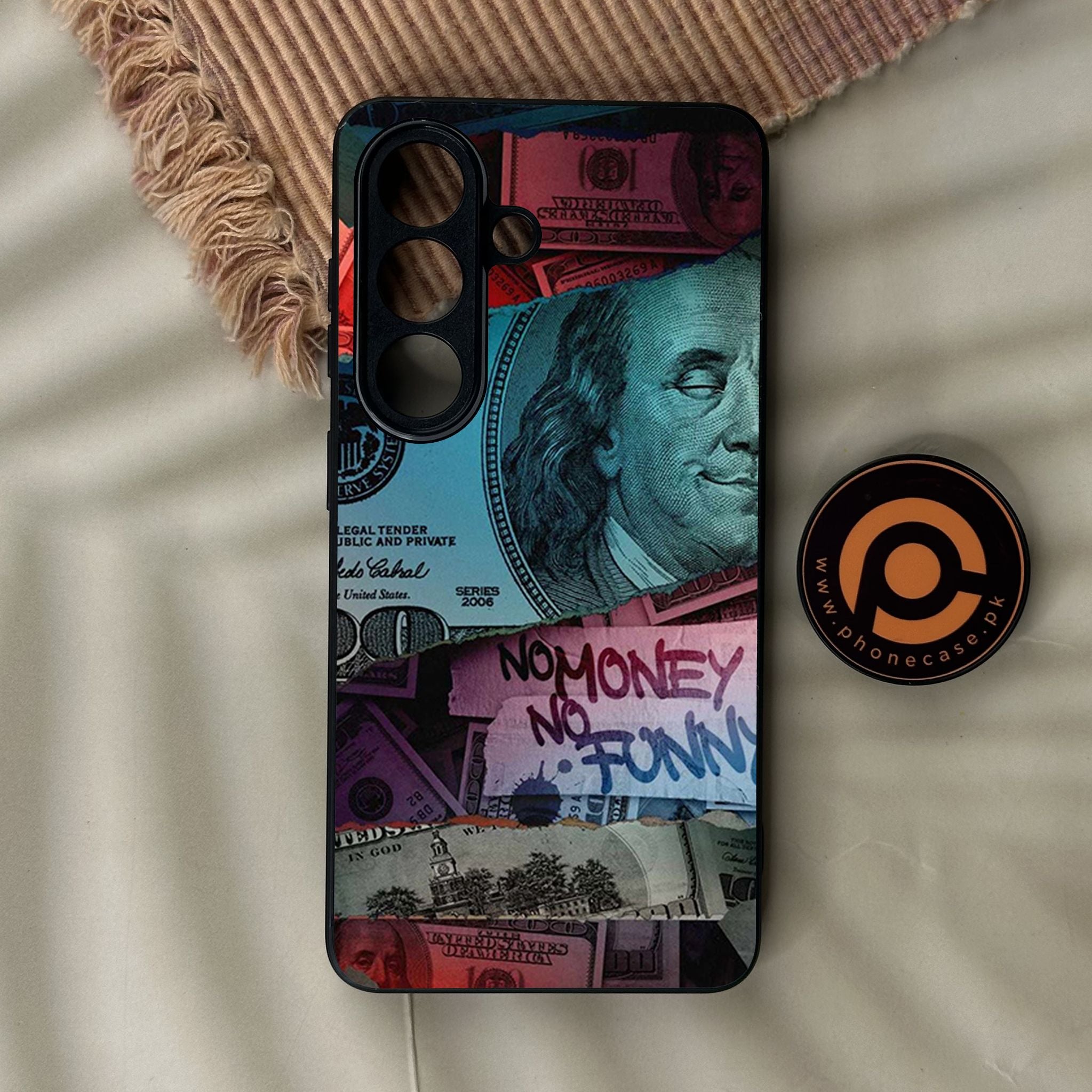Galaxy S26 - Dollar Design 8 - Premium Metal Printed Soft Bumper Shock Proof Case