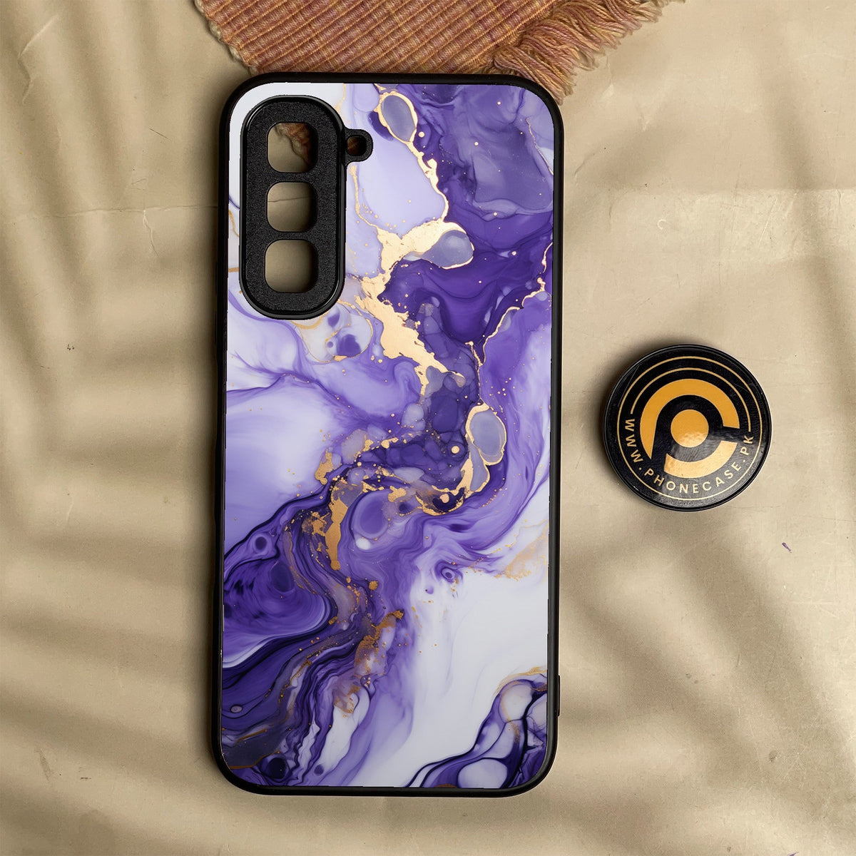 Infinix Hot 70 - Liquid 2.0 Design 2 - Premium Metal Printed Soft Bumper Shock Proof Case