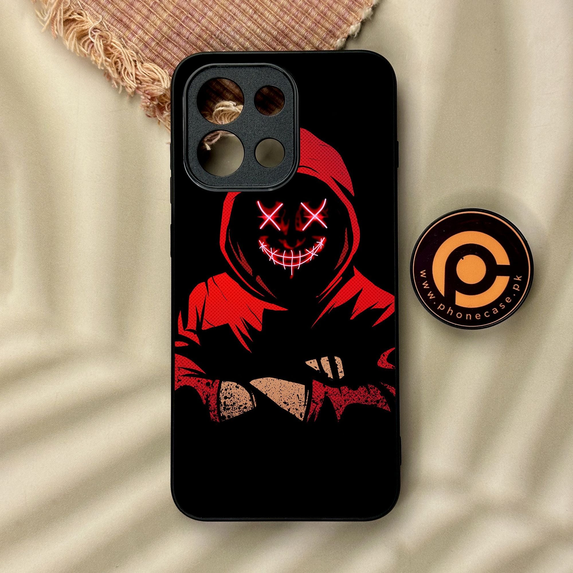 OnePlus 13s - Anonymous 2.0 Design 5 - Premium Metal Printed Soft Bumper Shock Proof Case