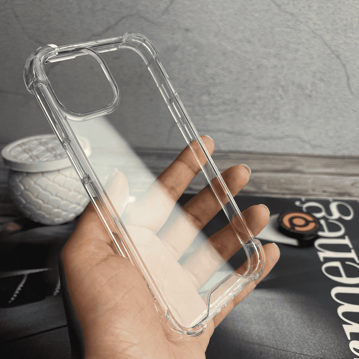 Oppo Reno 14 5G - Anti Crash Shock Proof Transparent Case