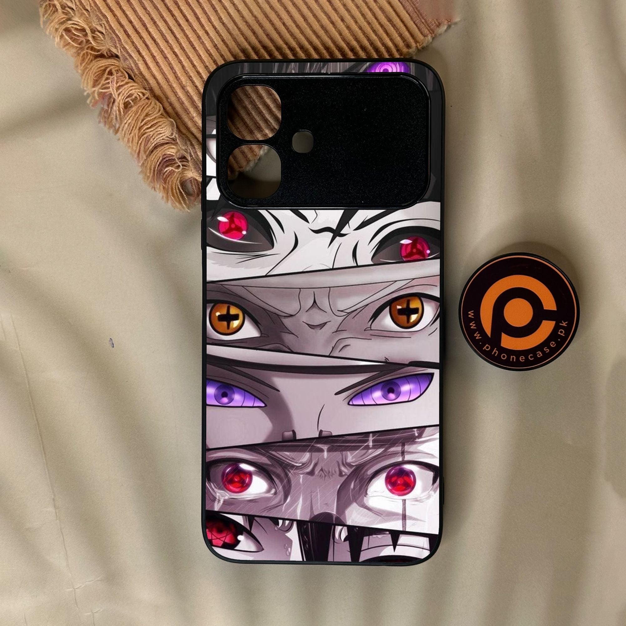 Infinix Smart 20 - Anime 2.0 Design 9 - Premium Metal Printed Soft Bumper Shock Proof Case