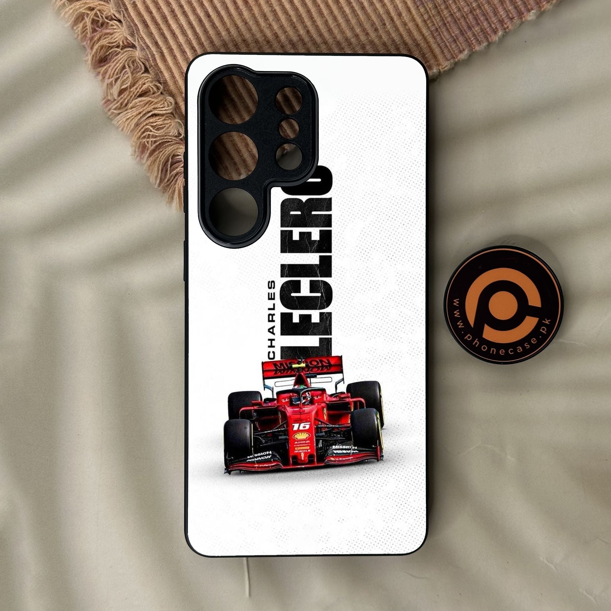 Galaxy S26 Ultra - Formula 1 Design 9 - Premium Metal Printed Soft Bumper Shock Proof Case