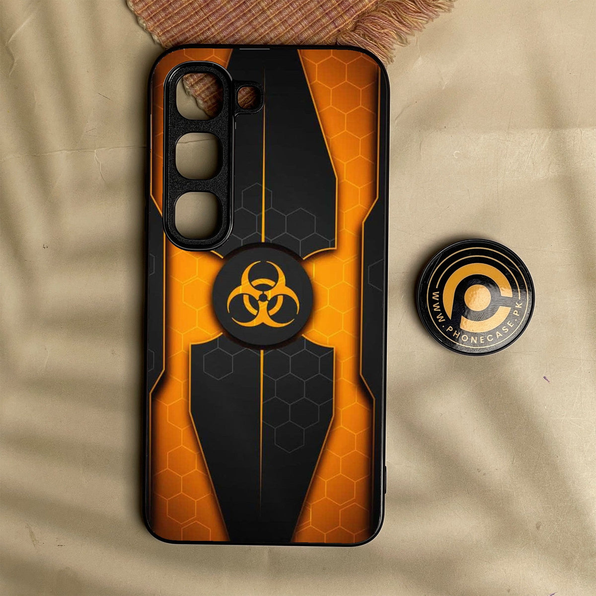 Infinix Hot 70 Pro - Biohazard Design 2 - Premium Metal Printed Soft Bumper Shock Proof Case