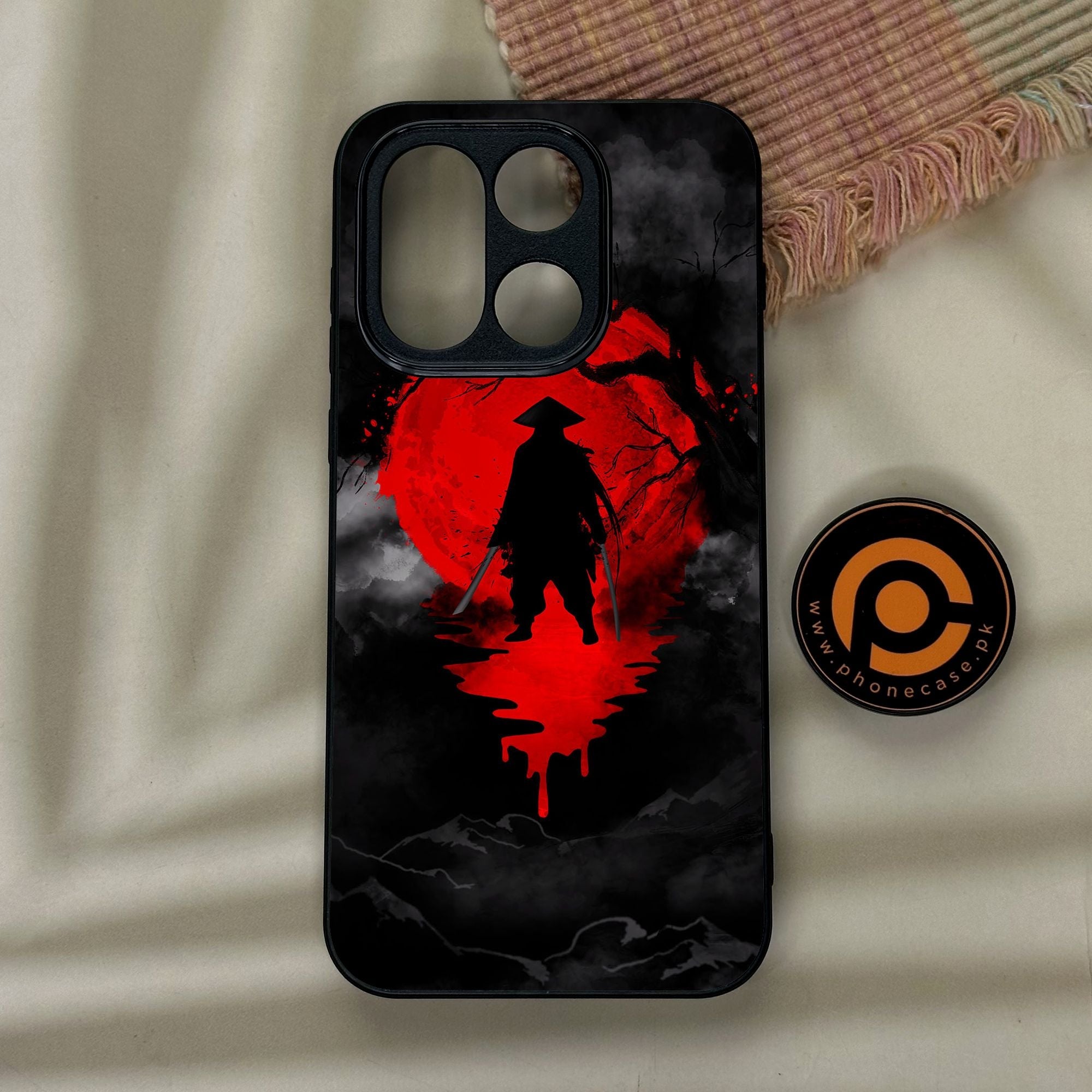 OnePlus 15 - Ninja Design 3 - Premium Metal Printed Soft Bumper Shock Proof Case