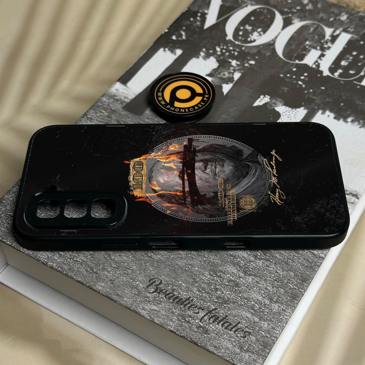 Infinix Hot 70 - Dollar Design 10 - Premium Metal Printed Soft Bumper Shock Proof Case