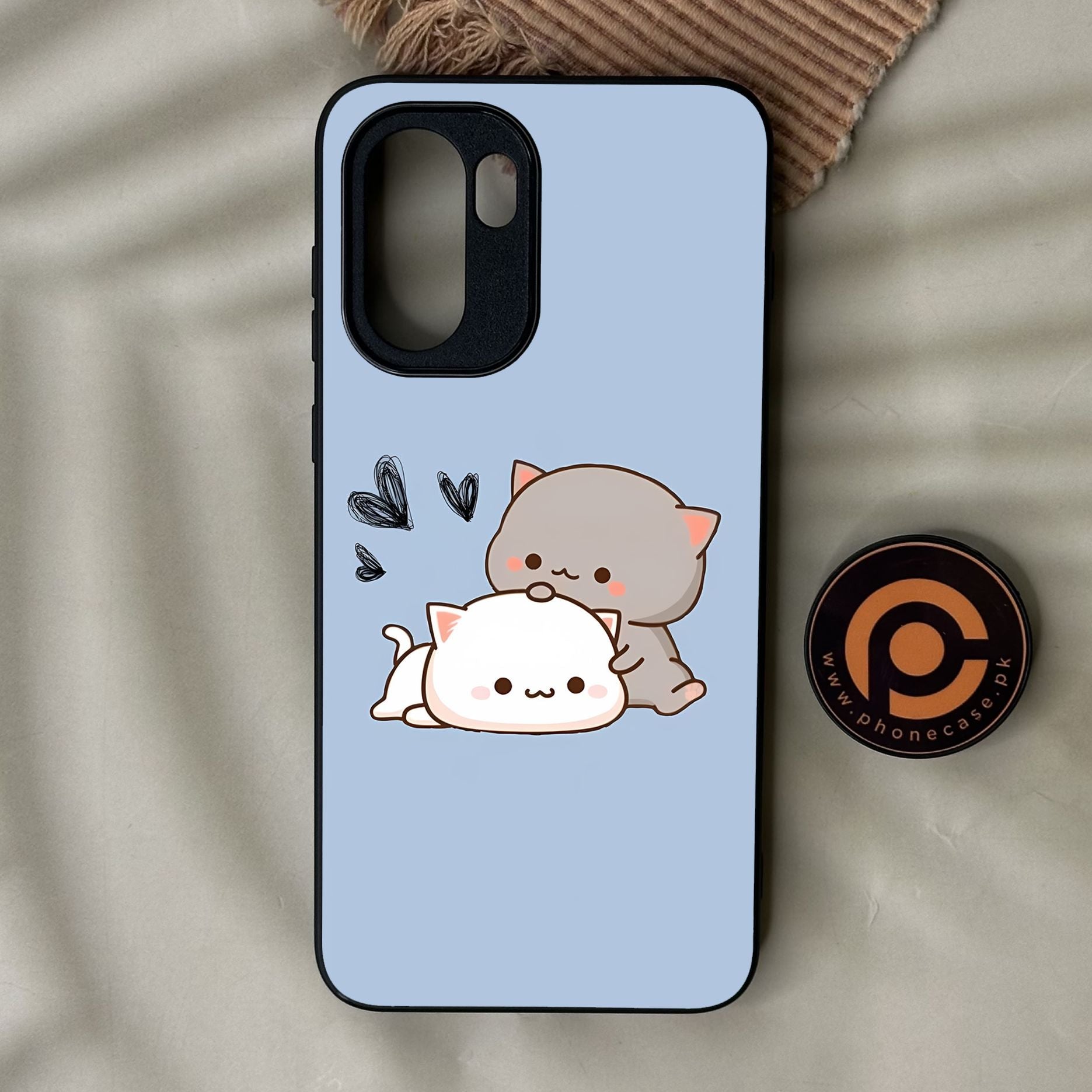 OnePlus Ace 6 - Cute Bubu Dudu Design 3 - Premium Metal Printed Soft Bumper Shock Proof Case