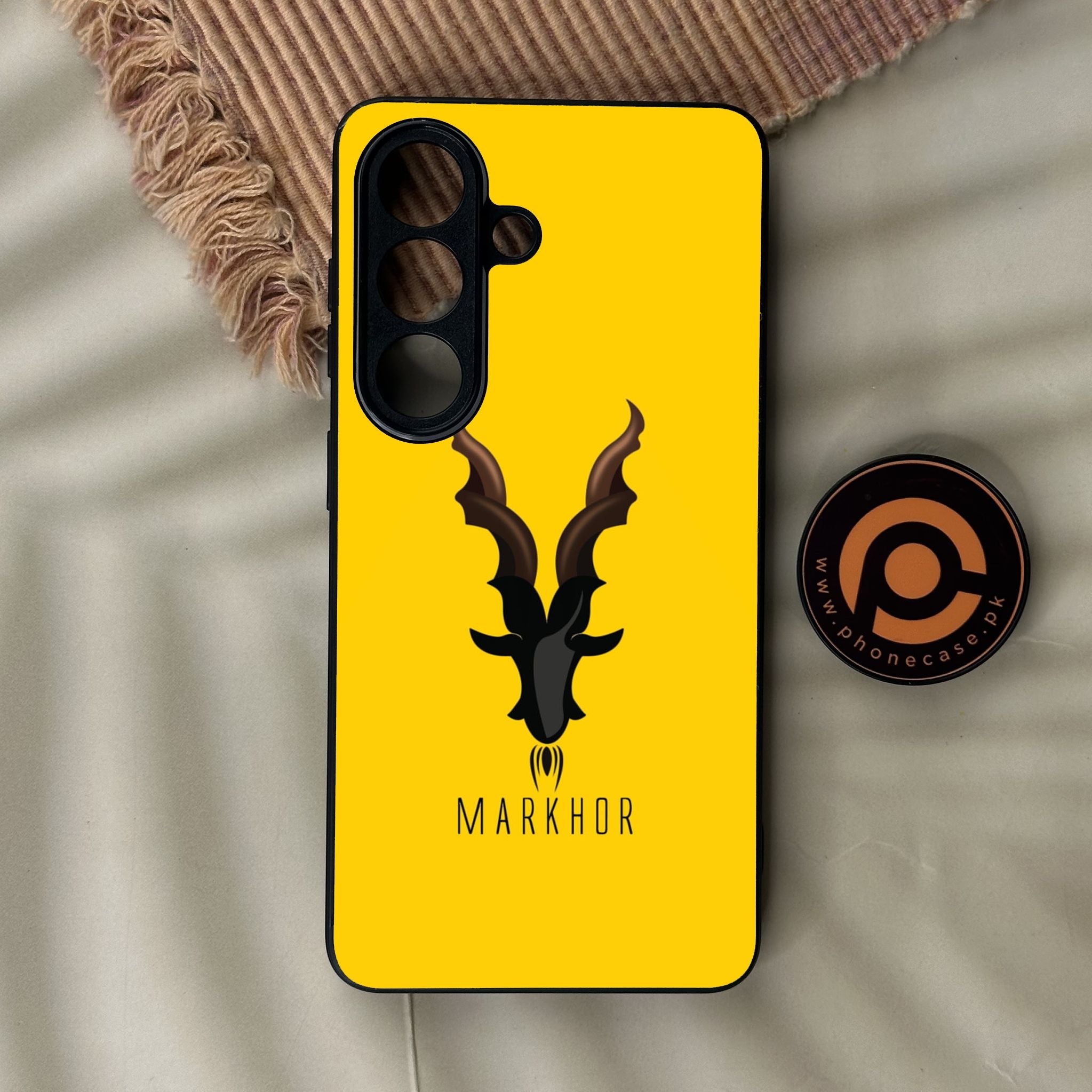 Galaxy S26 - Markhor Design 1 - Premium Metal Printed Soft Bumper Shock Proof Case