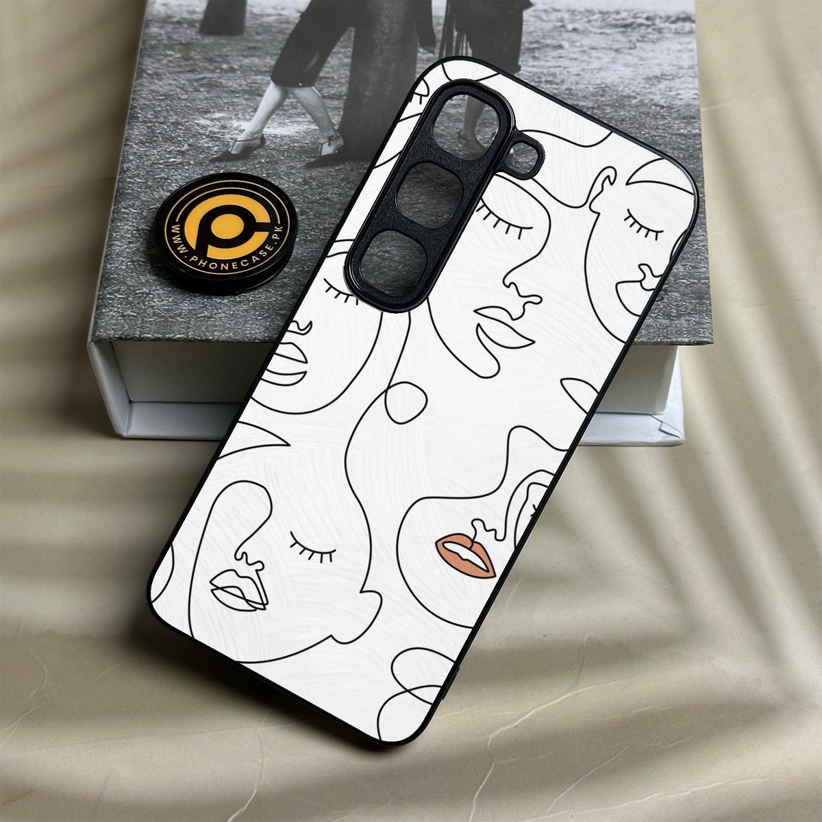Infinix Hot 70 Pro - Girls Design 1 - Premium Metal Printed Soft Bumper Shock Proof Case