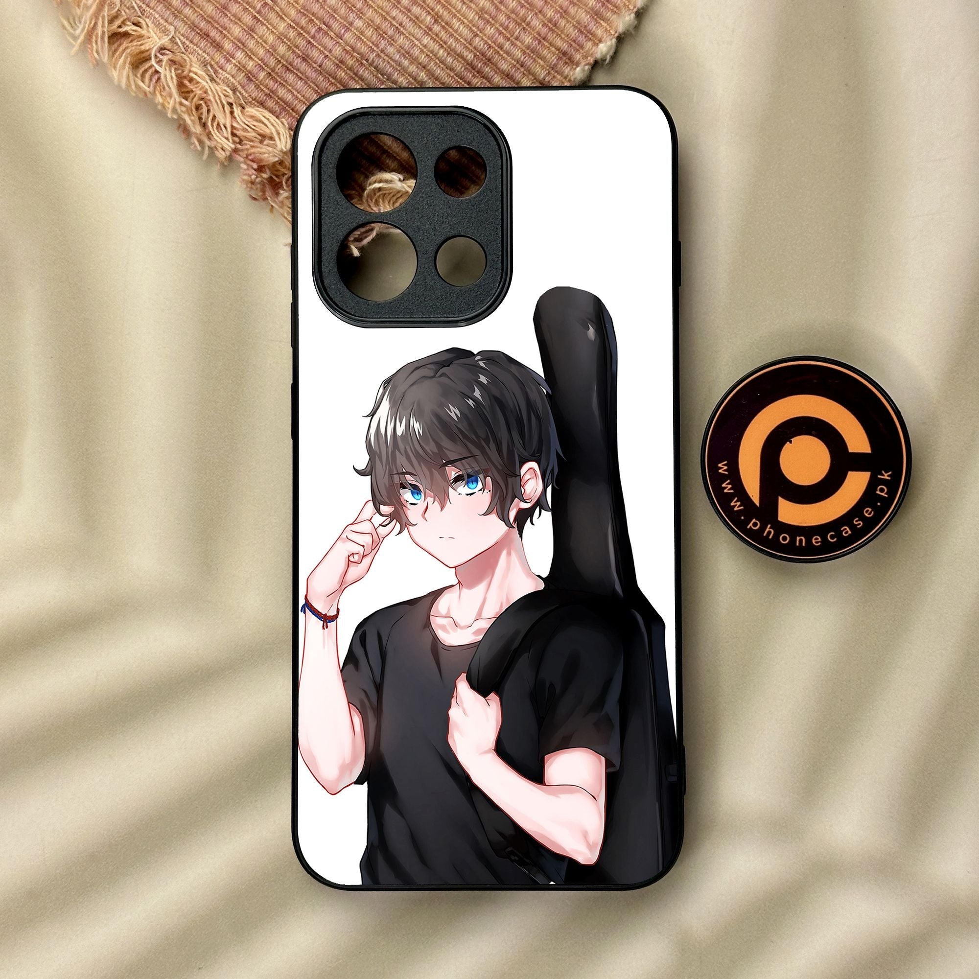 OnePlus 13s - Anime Series Design 2 - Premium Metal Printed Soft Bumper Shock Proof Case