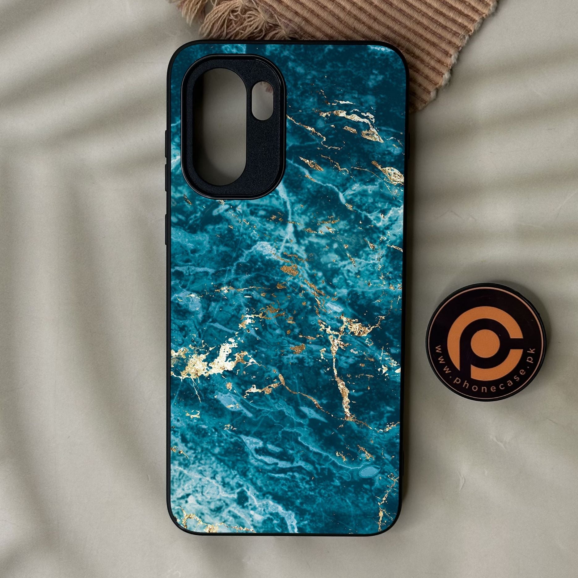 OnePlus 15R - Blue 2.0 Design 1 - Premium Metal Printed Soft Bumper Shock Proof Case
