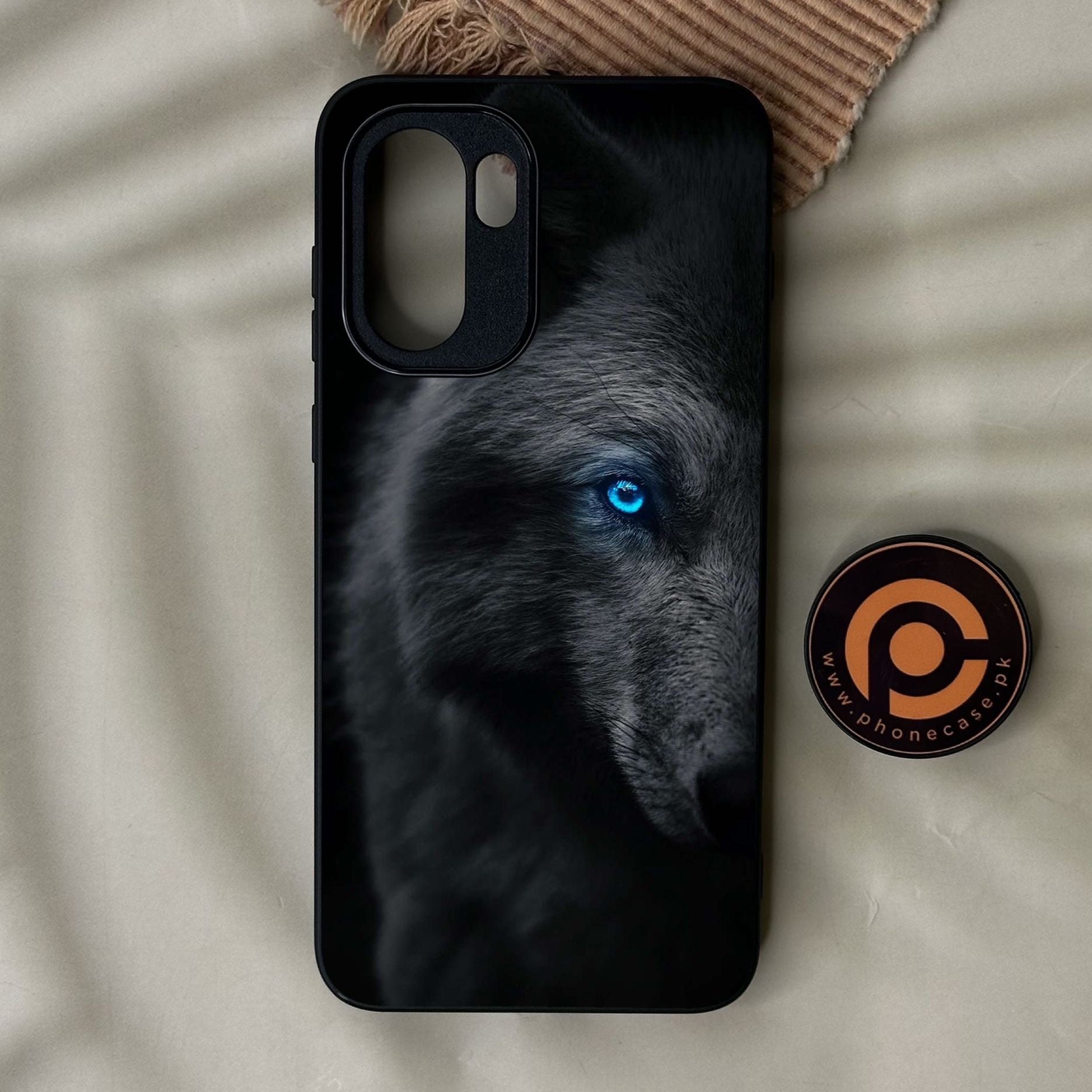 OnePlus 15R - Wolf Design 9 - Premium Metal Printed Soft Bumper Shock Proof Case