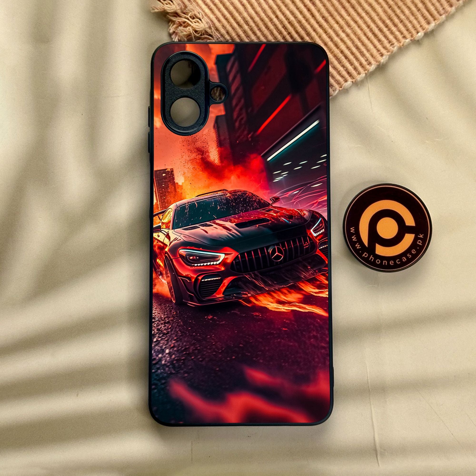Samsung Galaxy A07 - Racing Series 2.0 Design 8 - Premium Metal Printed Soft Bumper Shock Proof Case