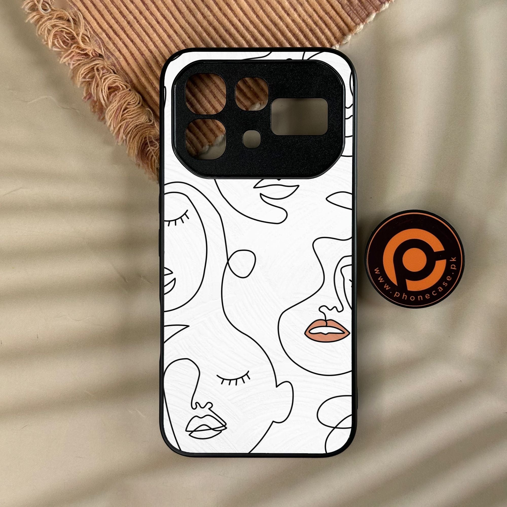 Infinix Note 60 Pro - Girls Design 1 - Premium Metal Printed Soft Bumper Shock Proof Case