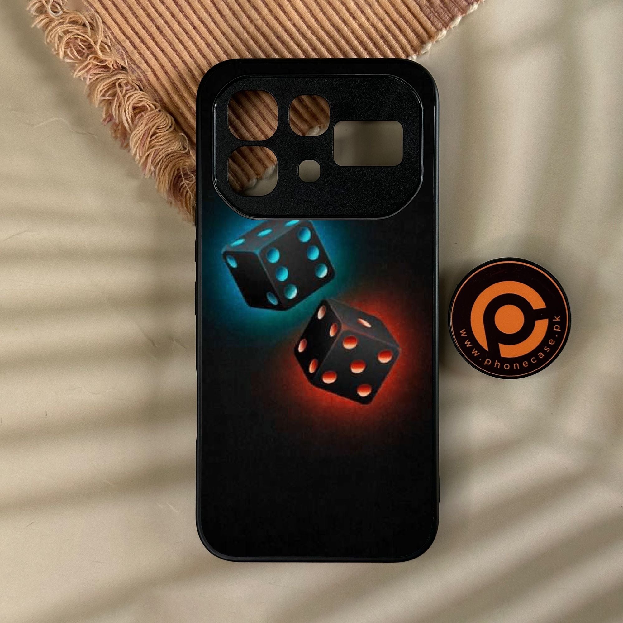 Infinix Note 60 Pro - Black Art Design 4 - Premium Metal Printed Soft Bumper Shock Proof Case