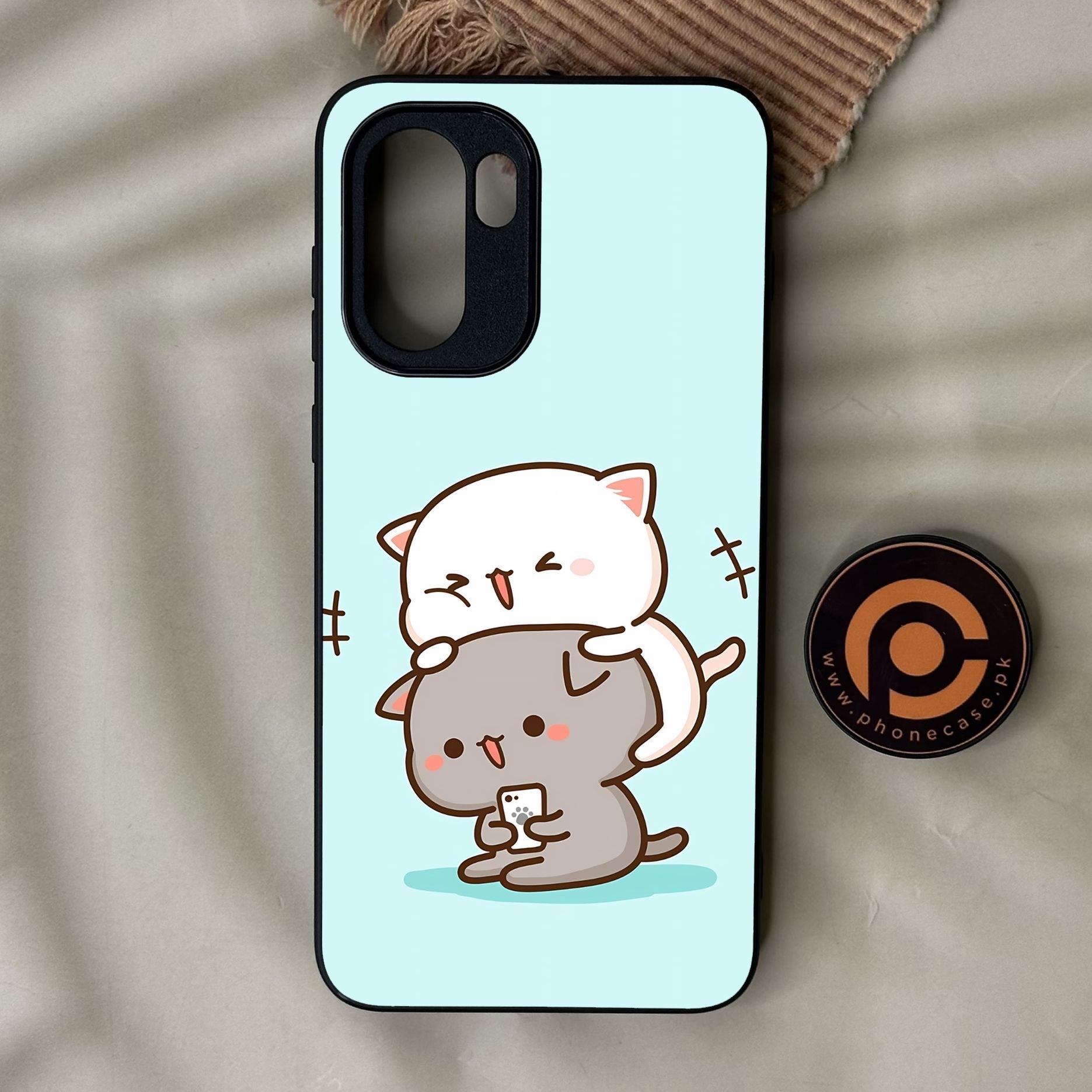 OnePlus 15R - Cute Bubu Dudu Design 1 - Premium Metal Printed Soft Bumper Shock Proof Case