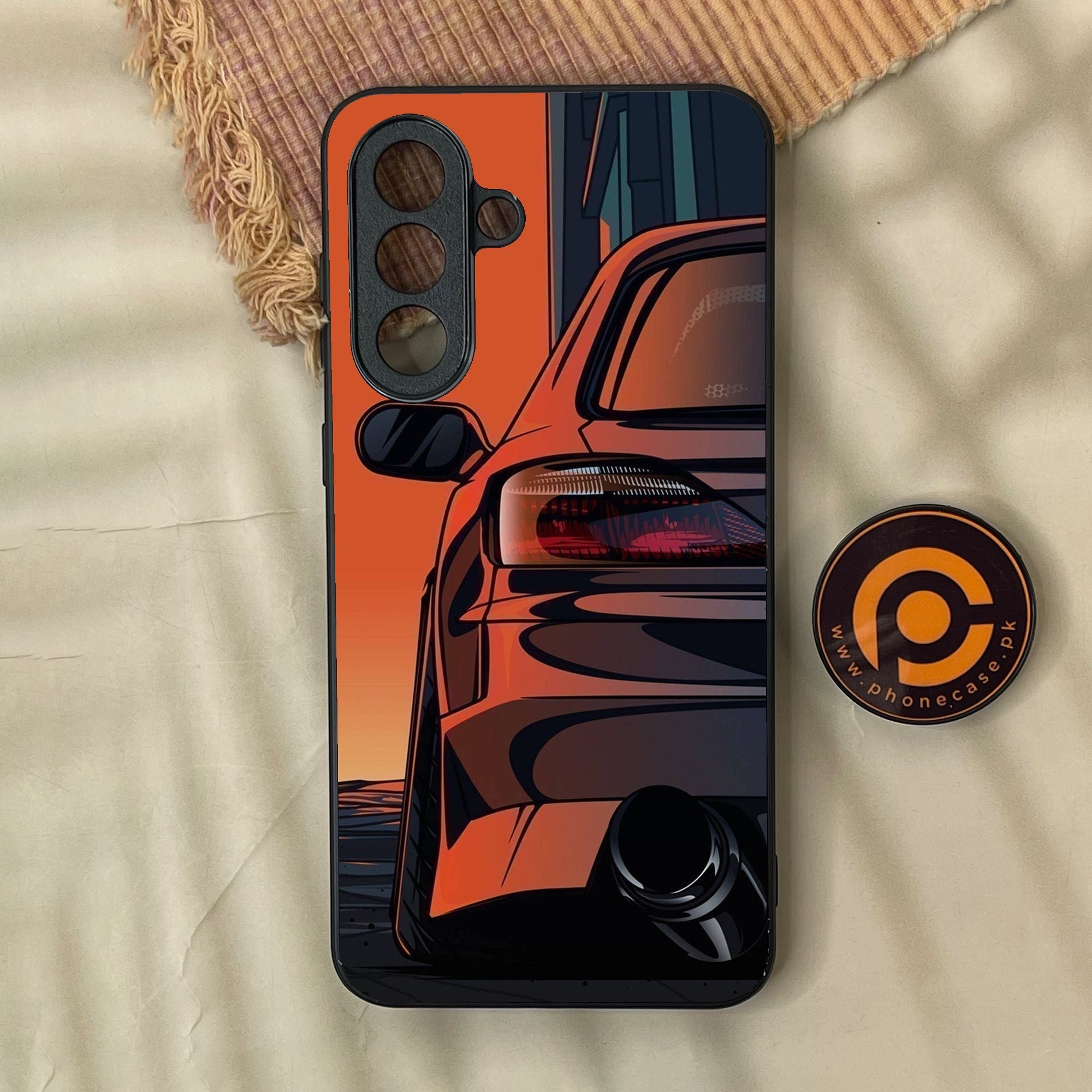 Samsung Galaxy A37 - Racing Series 2.0 Design 4 - Premium Metal Printed Soft Bumper Shock Proof Case