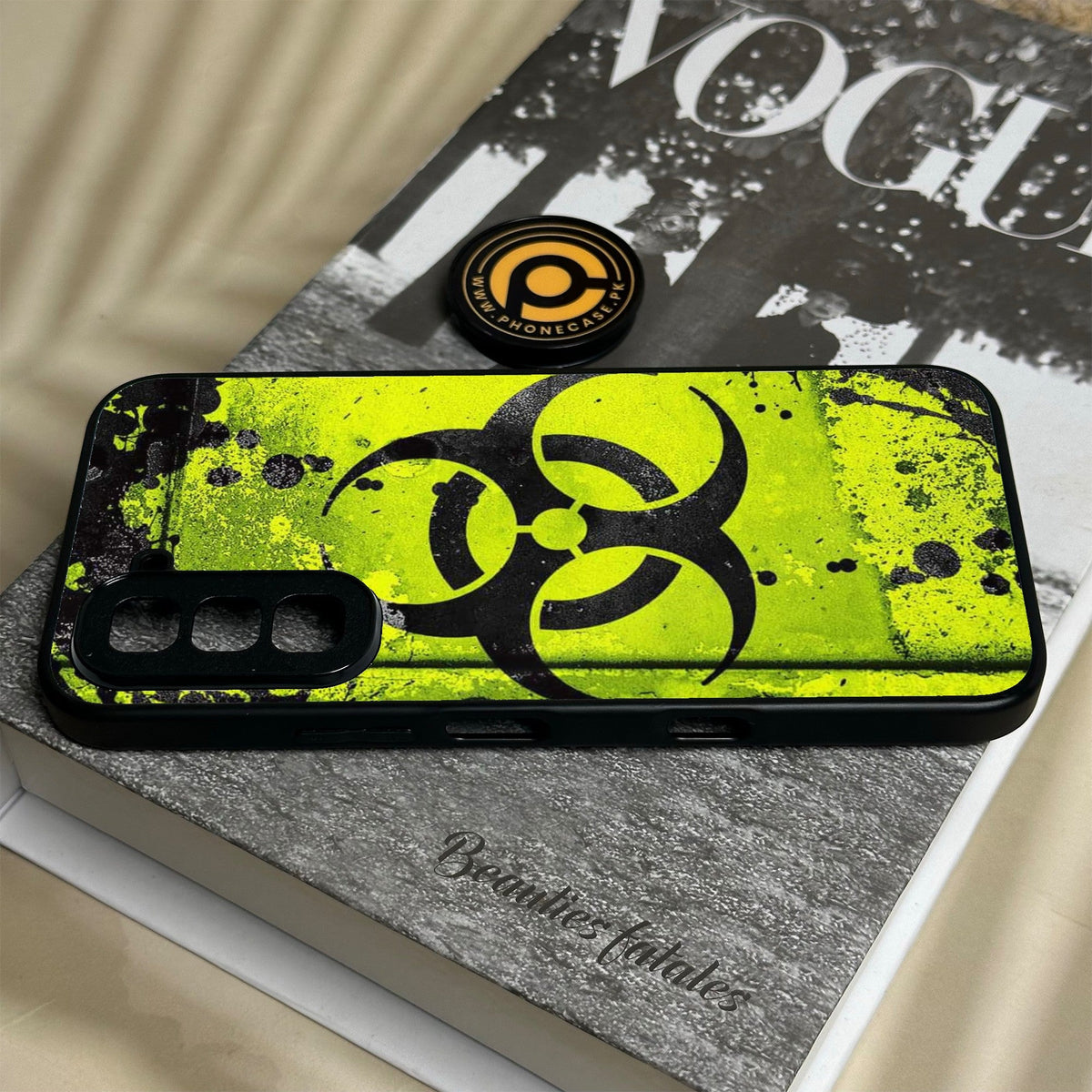 Infinix Hot 70 - Biohazard Design 9 - Premium Metal Printed Soft Bumper Shock Proof Case