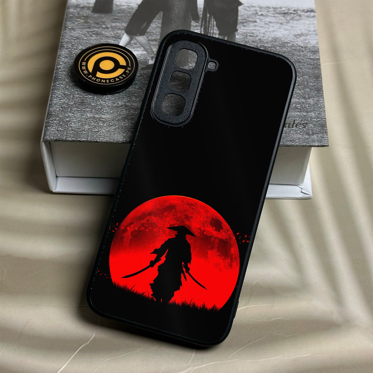 Infinix Hot 70 - Ninja Design 8 - Premium Metal Printed Soft Bumper Shock Proof Case