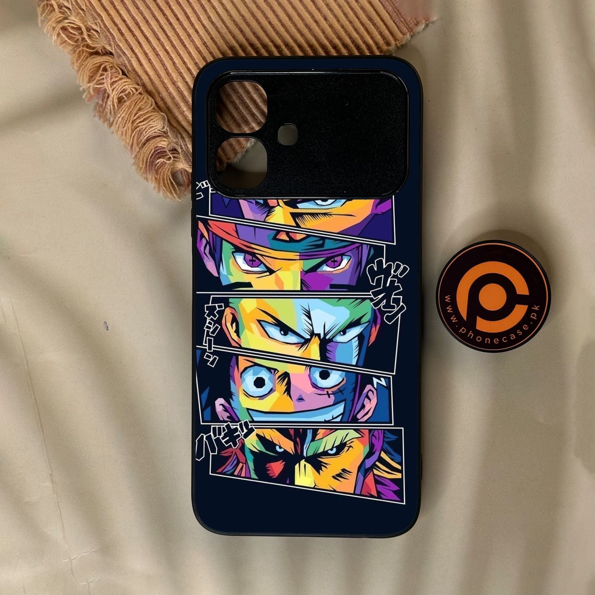 Infinix Smart 20 - Anime 2.0 Design 8 - Premium Metal Printed Soft Bumper Shock Proof Case
