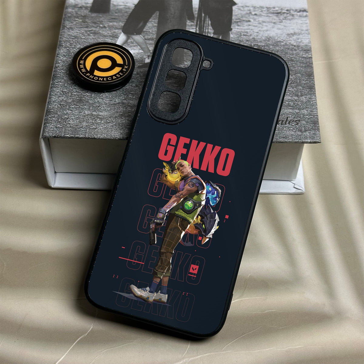 Infinix Hot 70 - Battle-ready Design 8 - Premium Metal Printed Soft Bumper Shock Proof Case