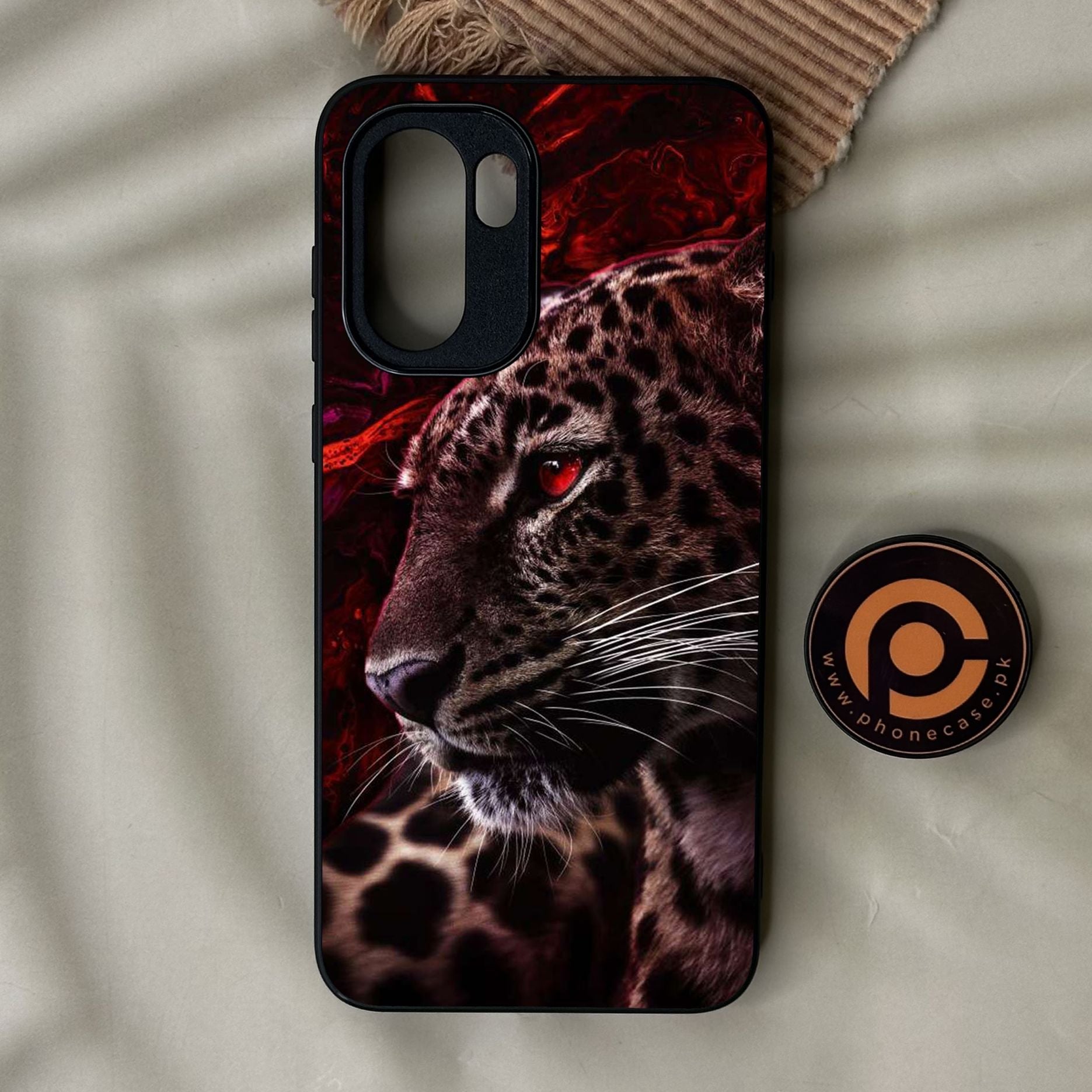 OnePlus 15R - Tiger Design 5 - Premium Metal Printed Soft Bumper Shock Proof Case