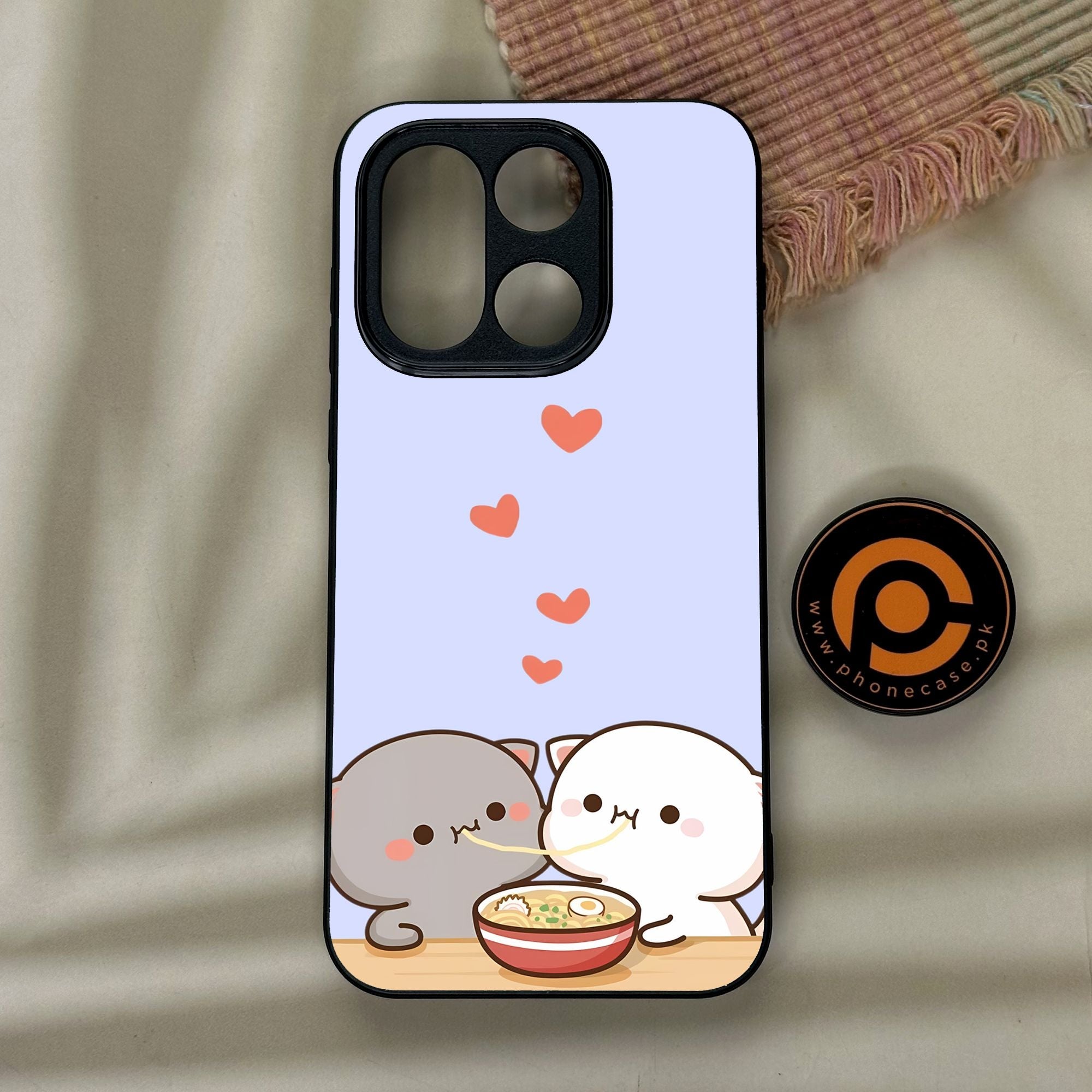 OnePlus 15 - Cute Bubu Dudu Design 10 - Premium Metal Printed Soft Bumper Shock Proof Case