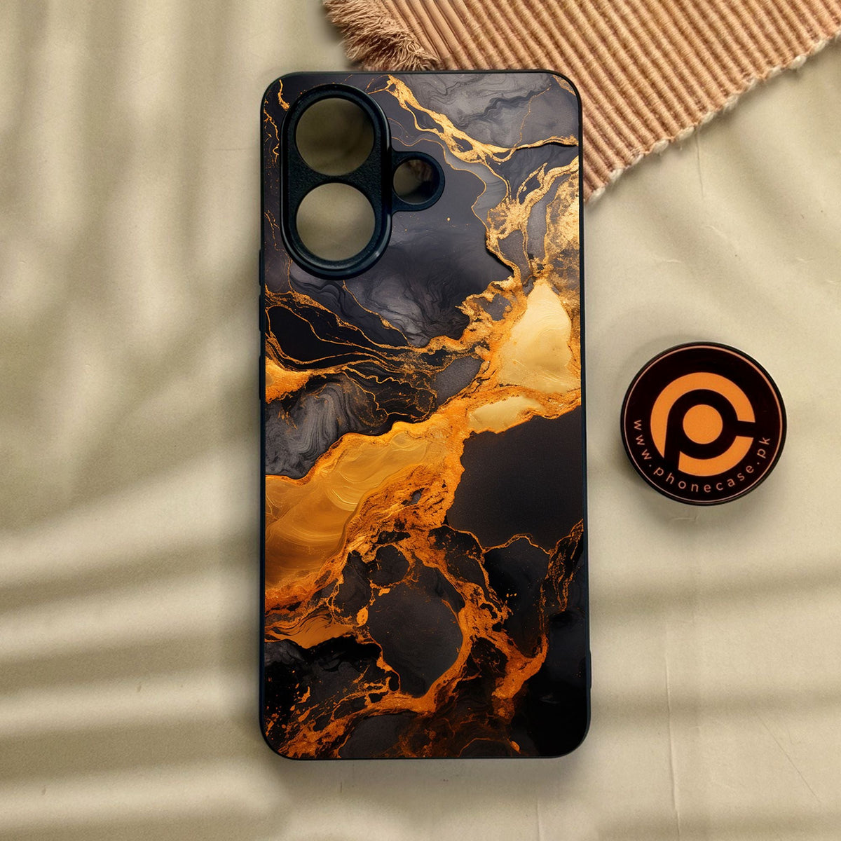 Vivo V60 Lite  - Liquid 2.0 Design 4 - Premium Metal Printed Soft Bumper Shock Proof Case
