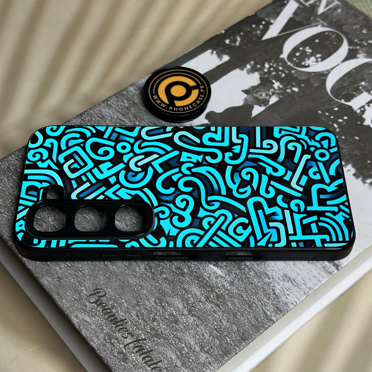 Infinix Hot 70 Pro - Doodle Design - Premium Metal Printed Soft Bumper Shock Proof Case
