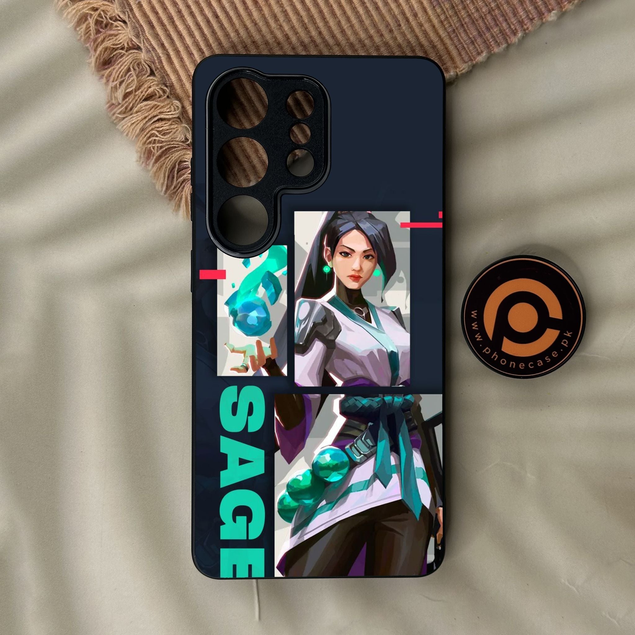 Galaxy S26 Ultra - Battle-Ready Design 1 - Premium Metal Printed Soft Bumper Shock Proof Case